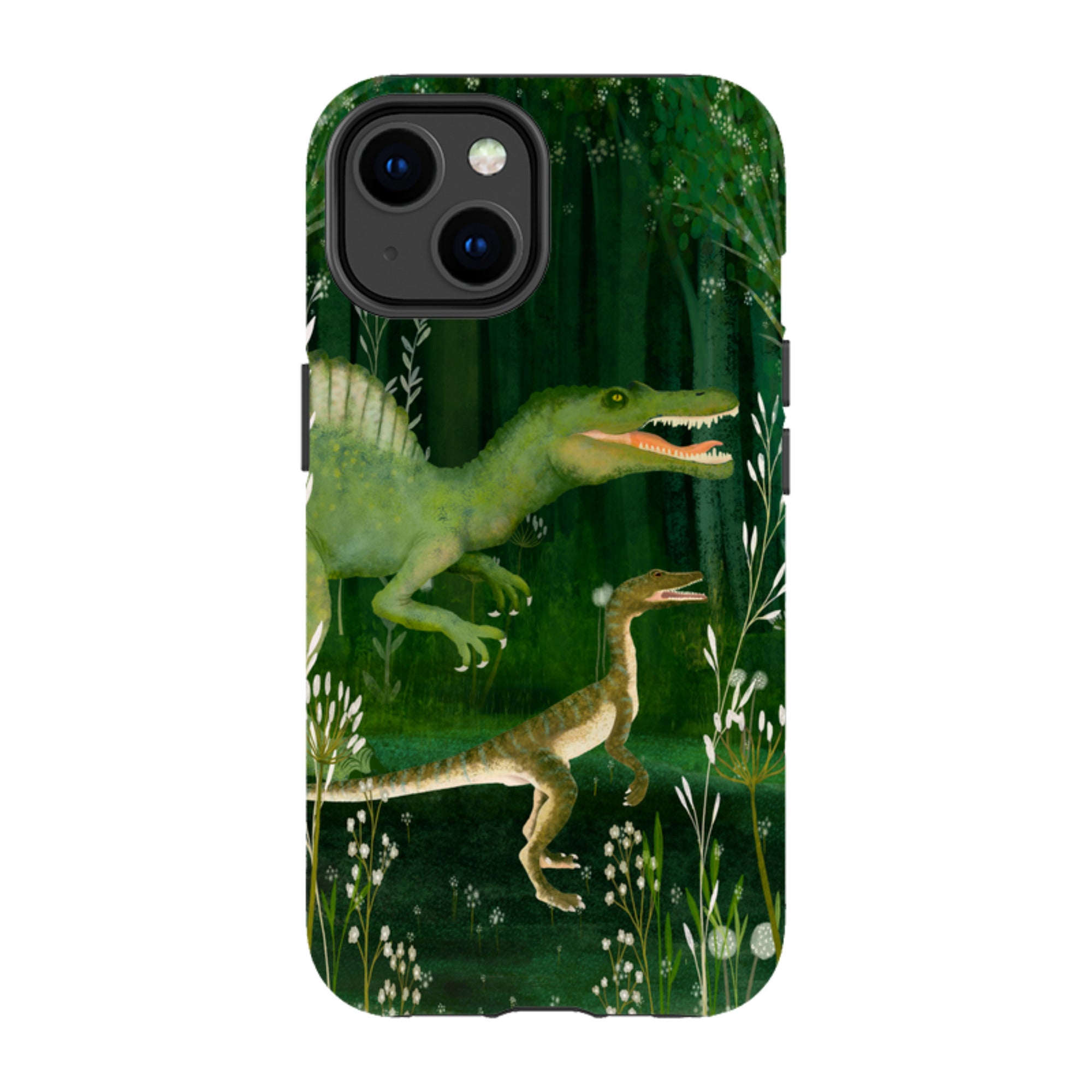 iPhone Tough Case - Dino Park II By Katherine Quinn