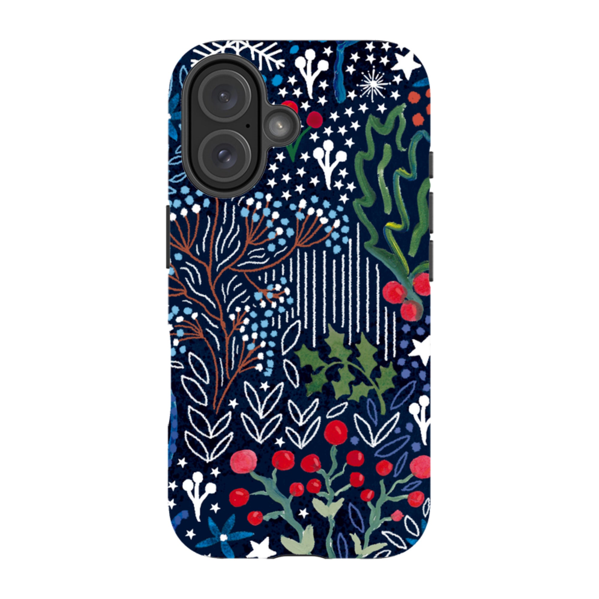iPhone MagSafe Tough Case - Winter Flowers II By Emma Frances Grant