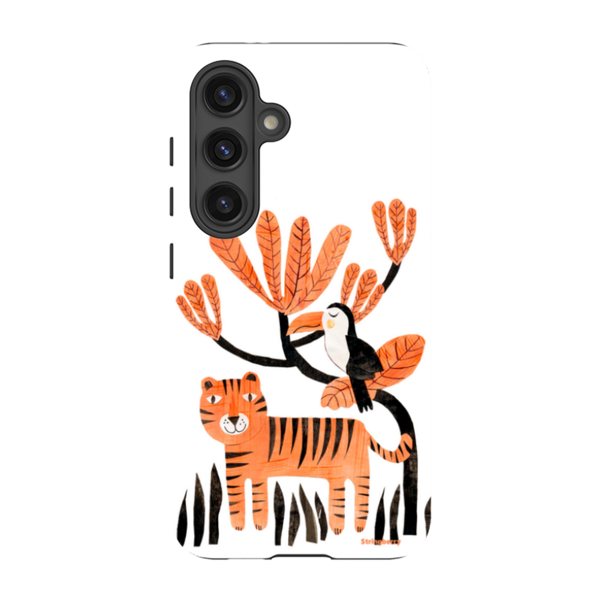 Samsung Tough Case - Tiger And Toucan By Tracey English