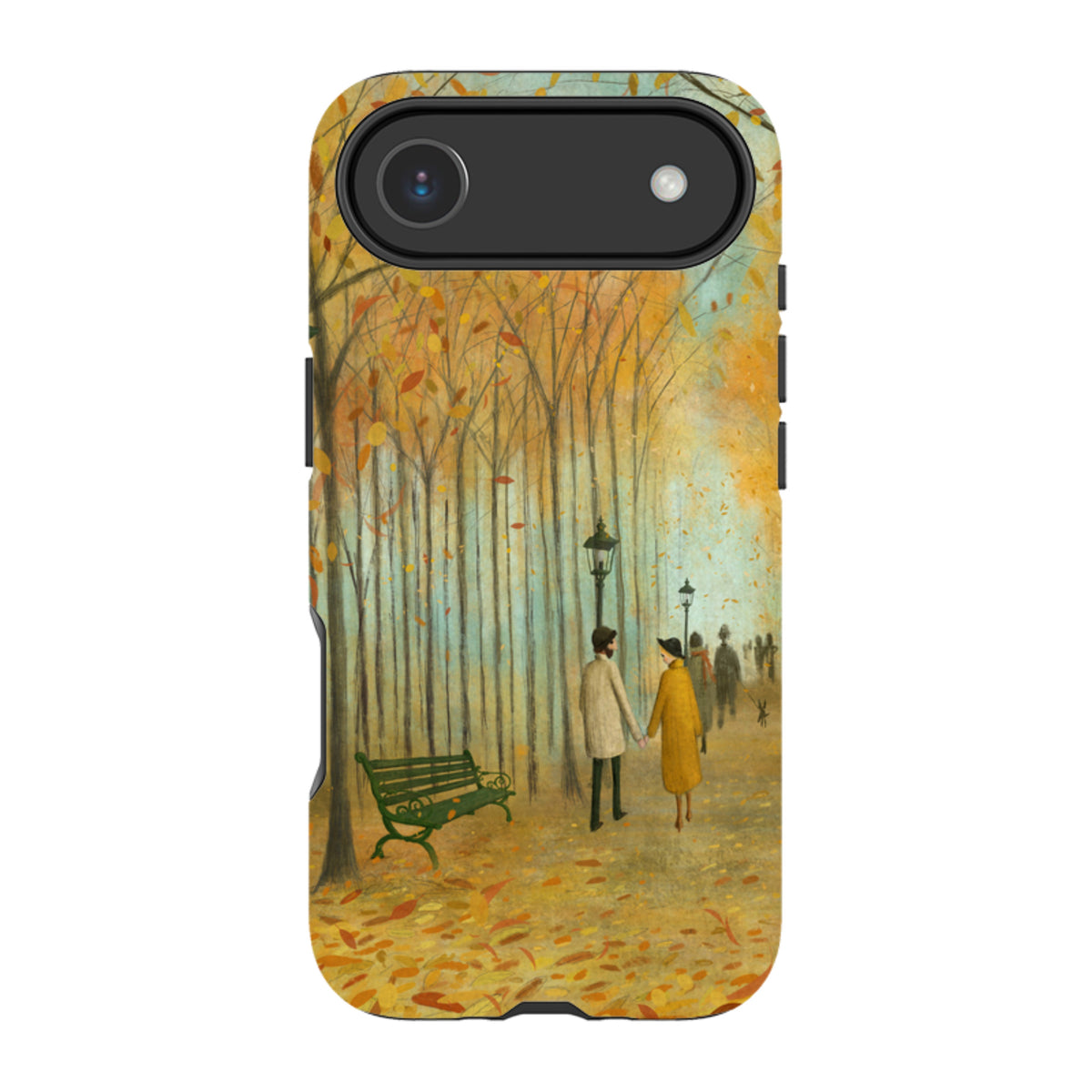 iPhone MagSafe Tough Case - Autumn Walk By Maja Lindberg