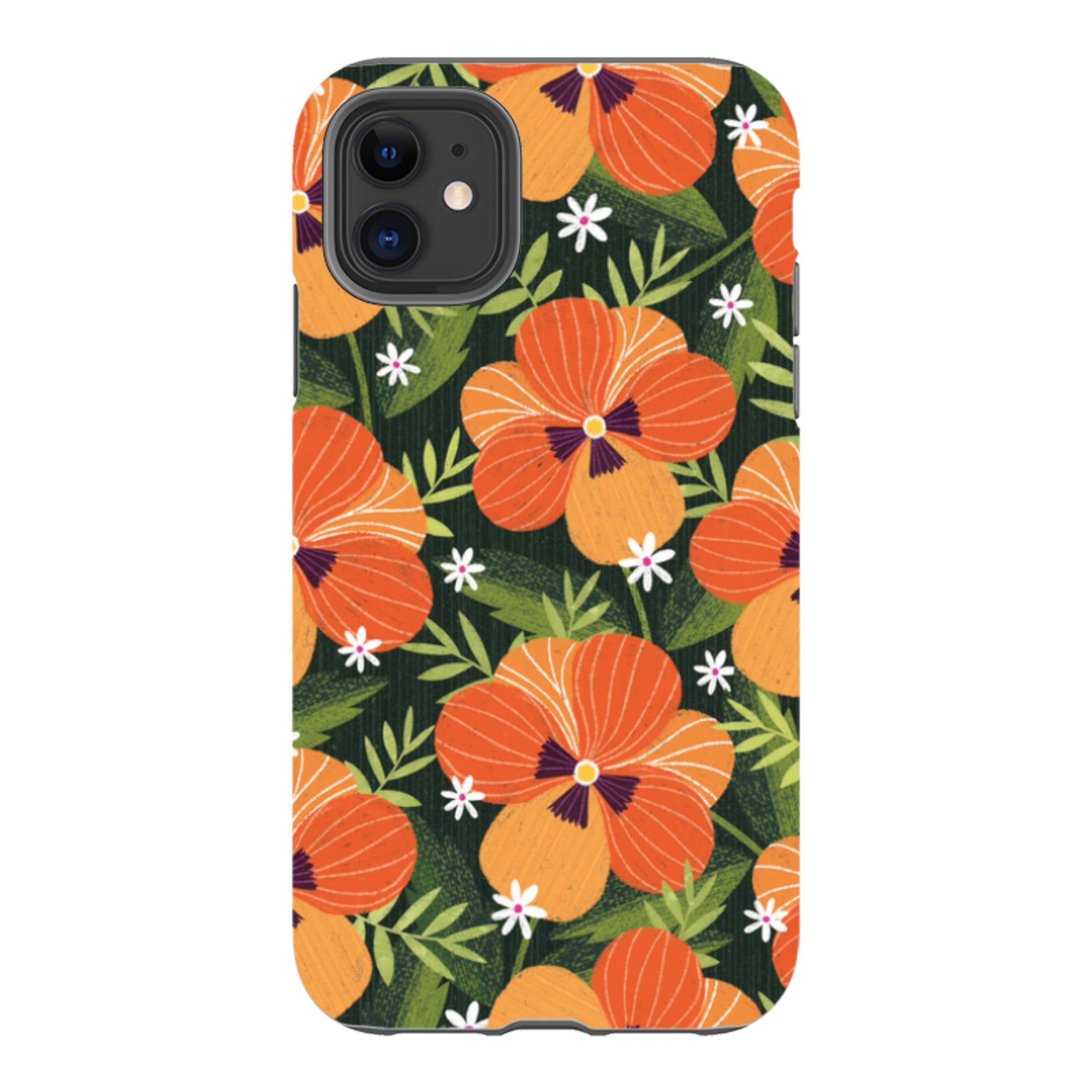 iPhone Tough Case - Pensees II By Ali Brookes