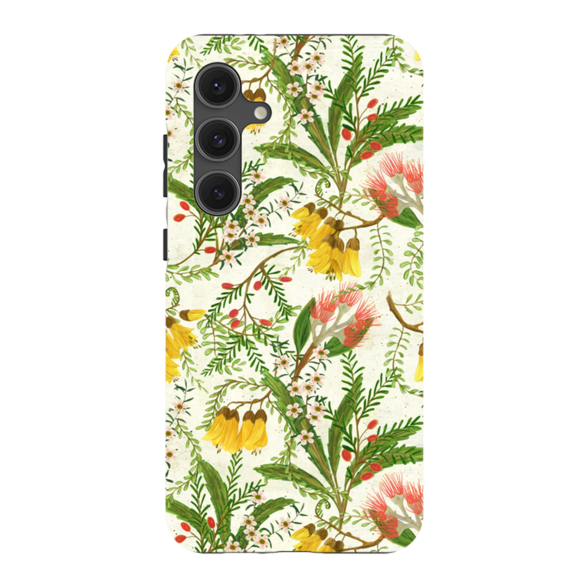 Samsung Tough Case - Kowhai And Bottle Brush By Katherine Quinn
