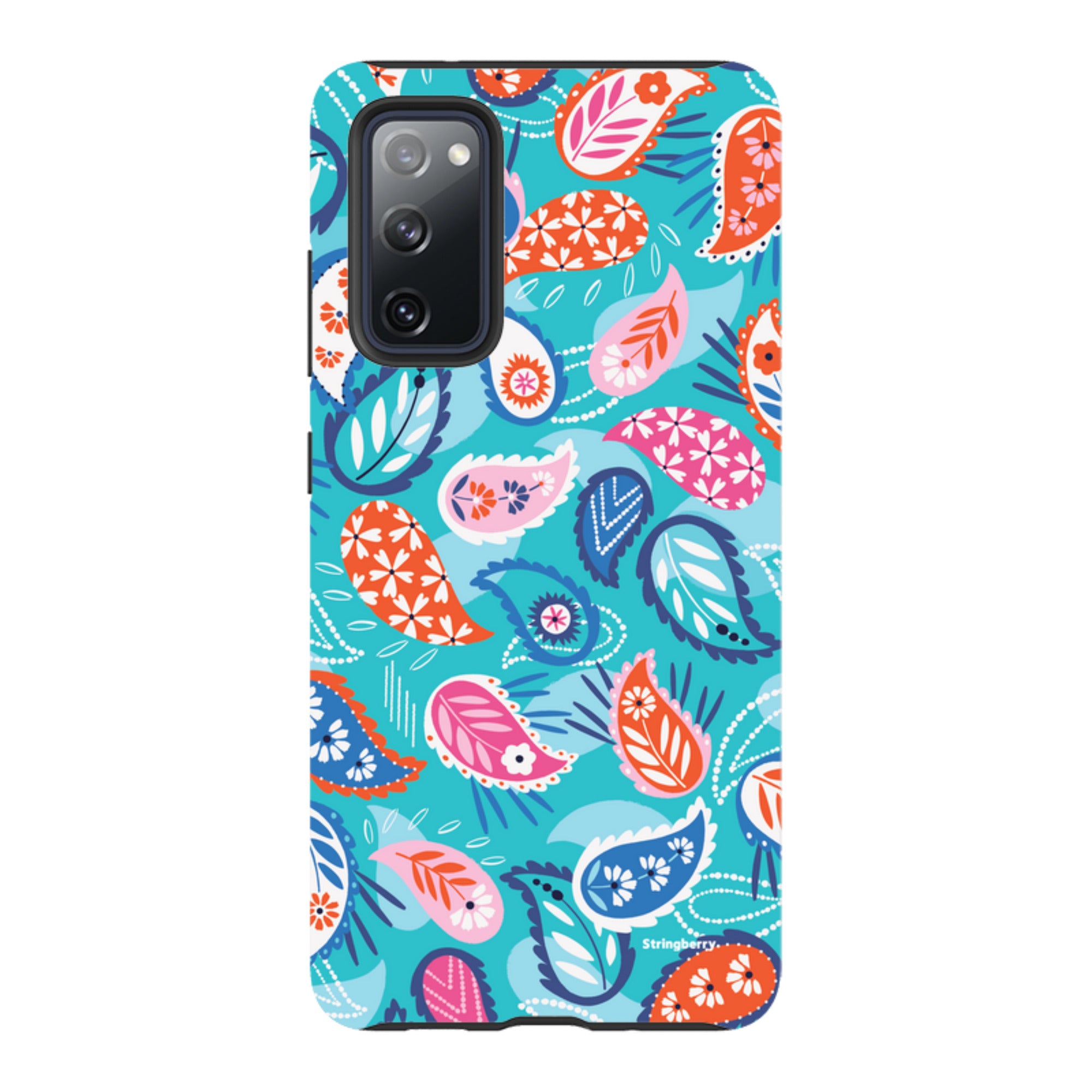 Samsung Tough Case - Paisley Blue By Ali Brookes