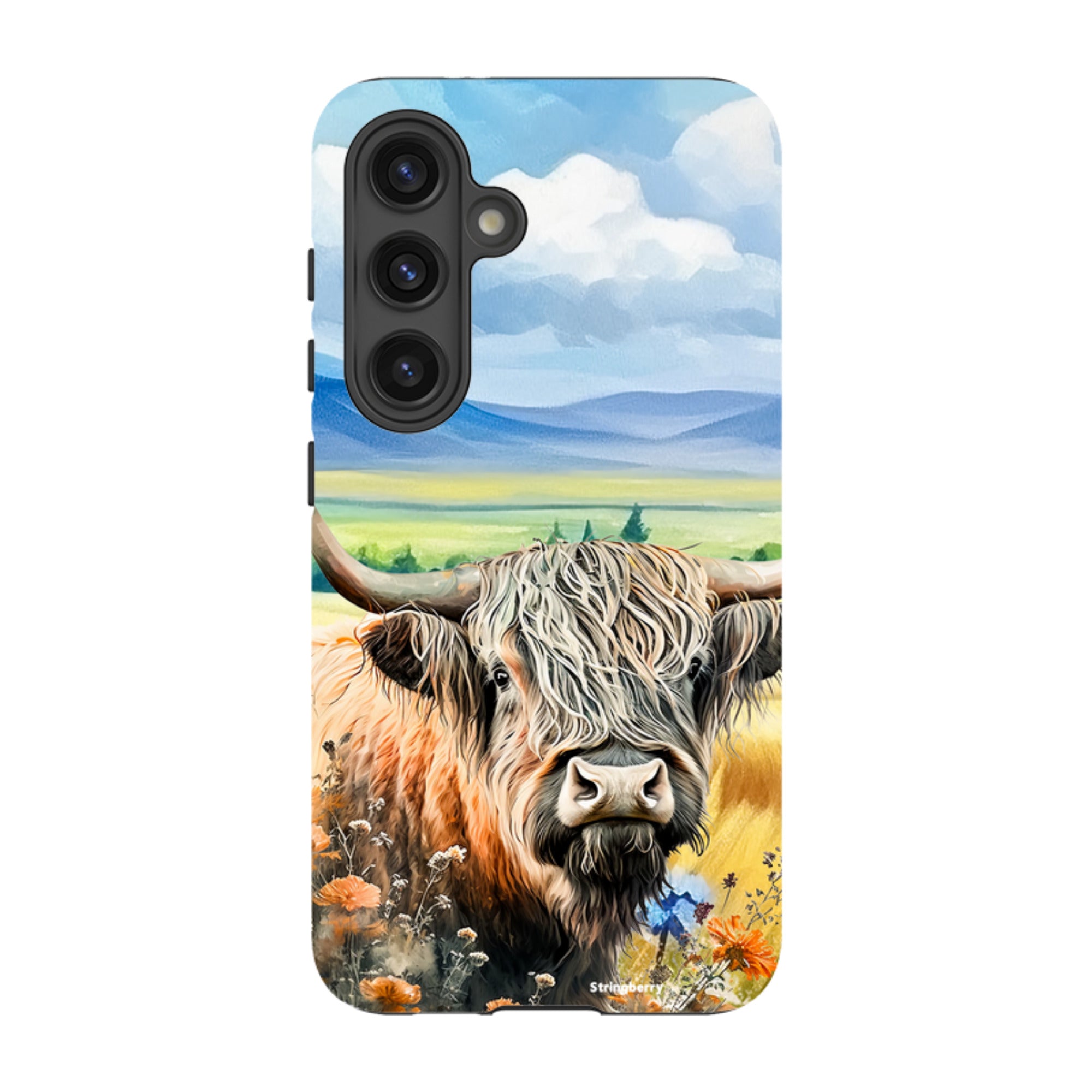Samsung Tough Case - Highland Cow V