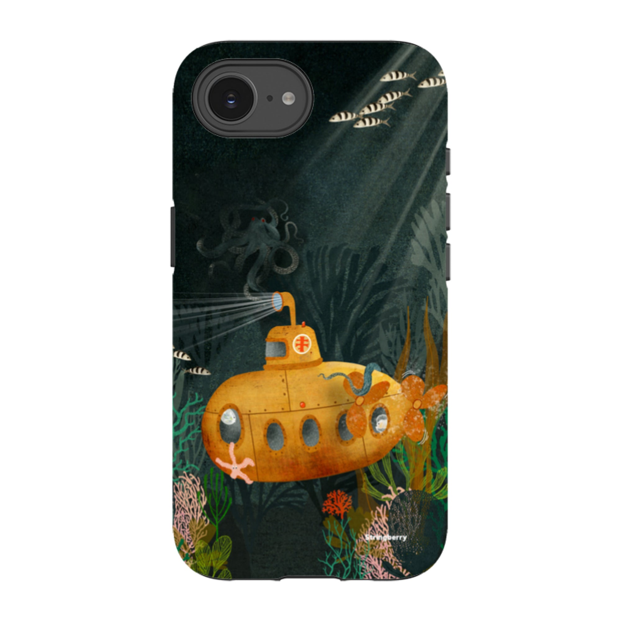 iPhone Tough Case - Submarine By Katherine Quinn
