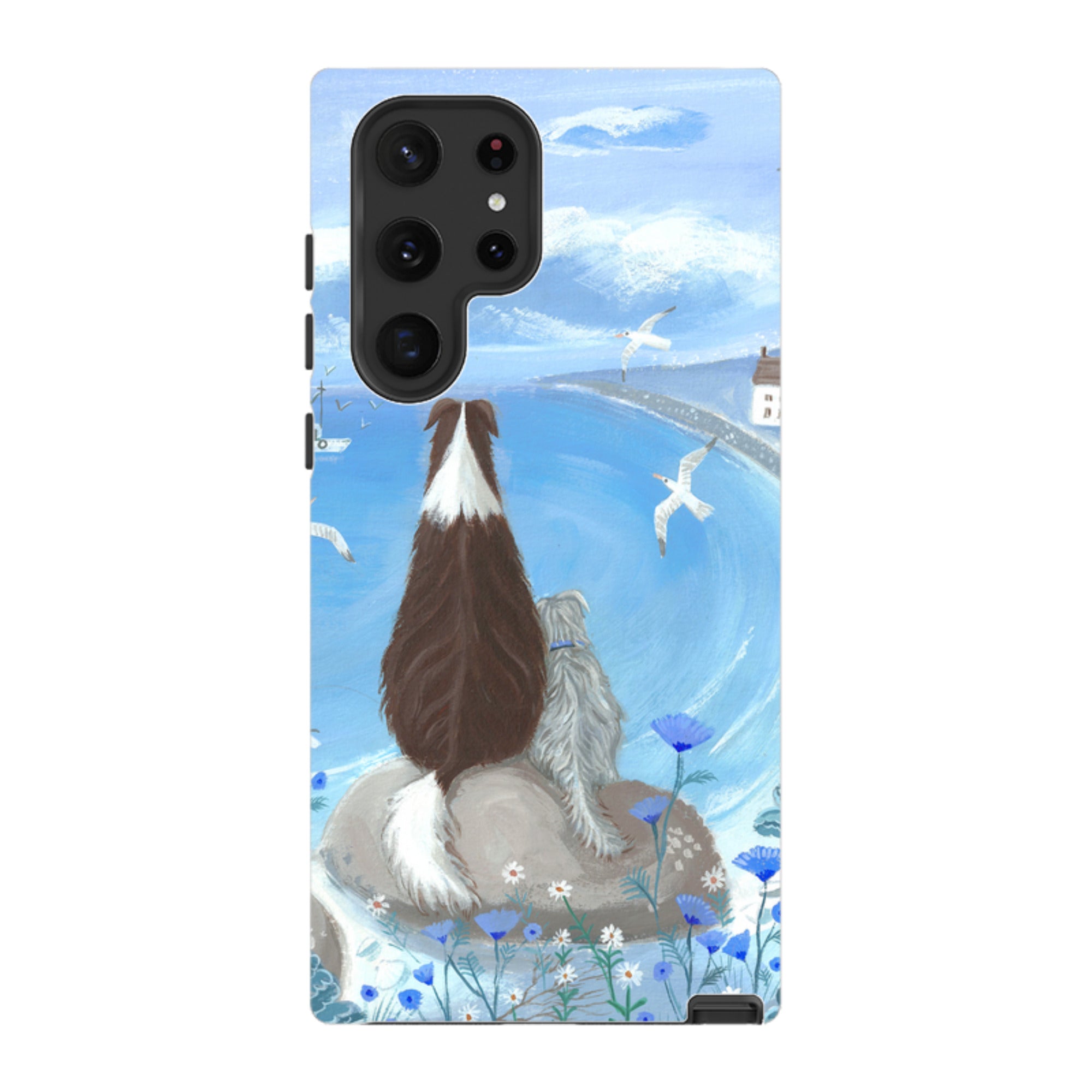 Samsung Tough Case - Beach Dog By Mary Stubberfield