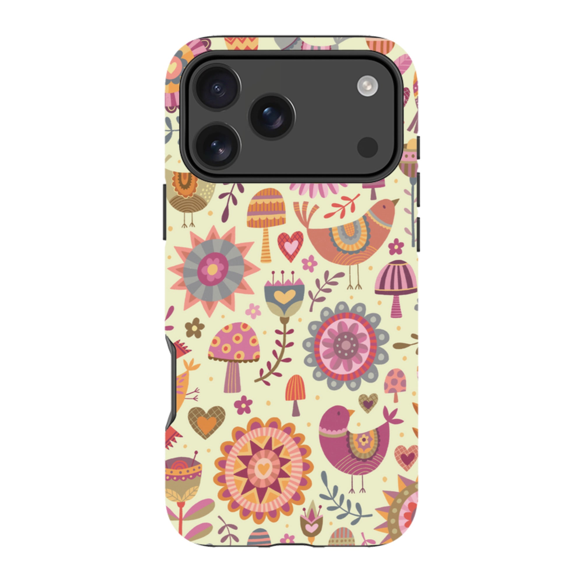 iPhone MagSafe Tough Case -  Bird Pattern II By Suzy Taylor