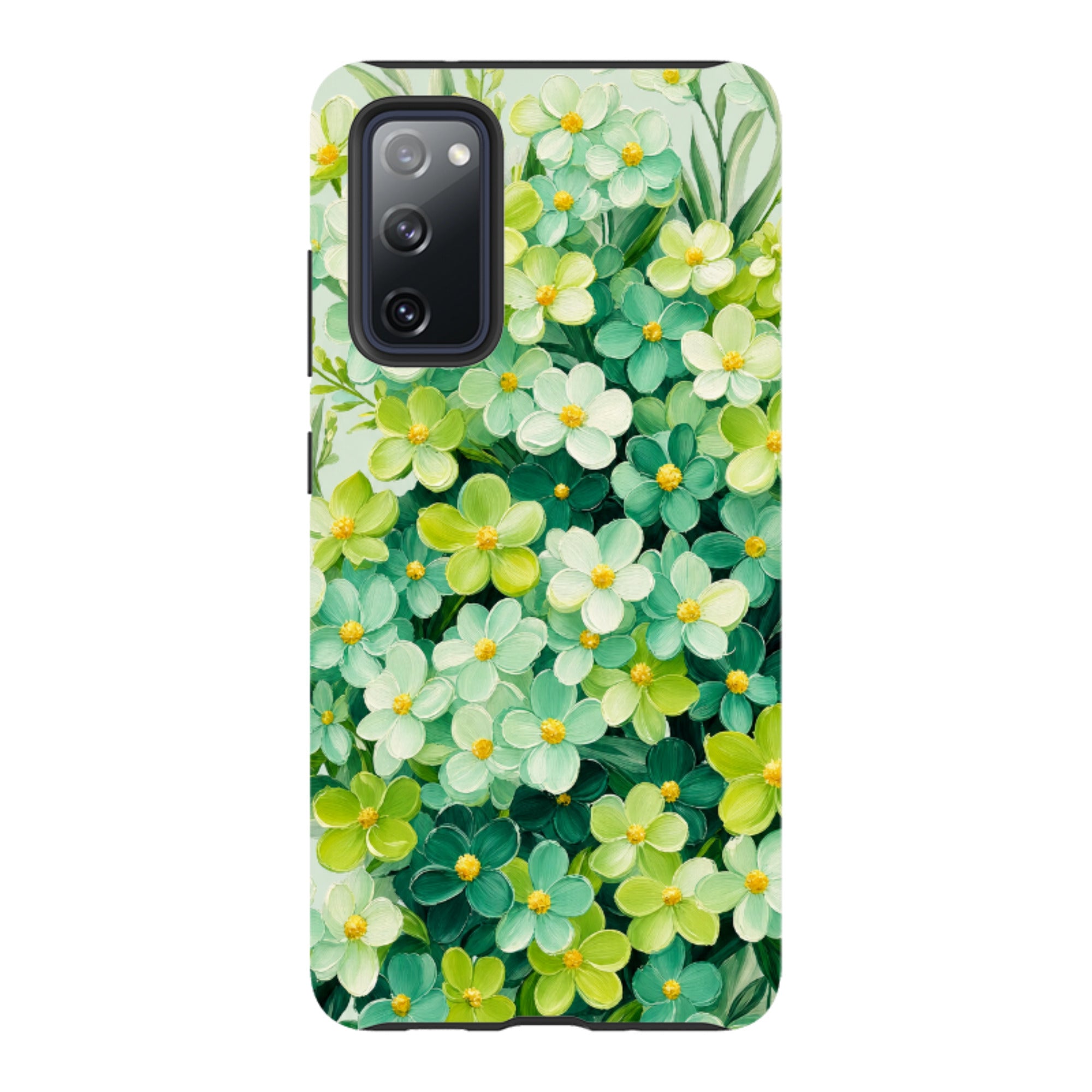 Samsung Tough Case - Sage Wildflower Floral
