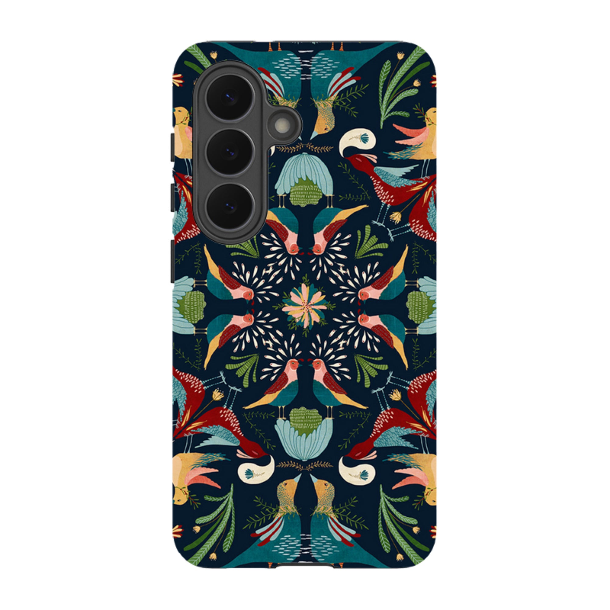 Samsung Tough Case - Navy Hanky By Katherine Quinn