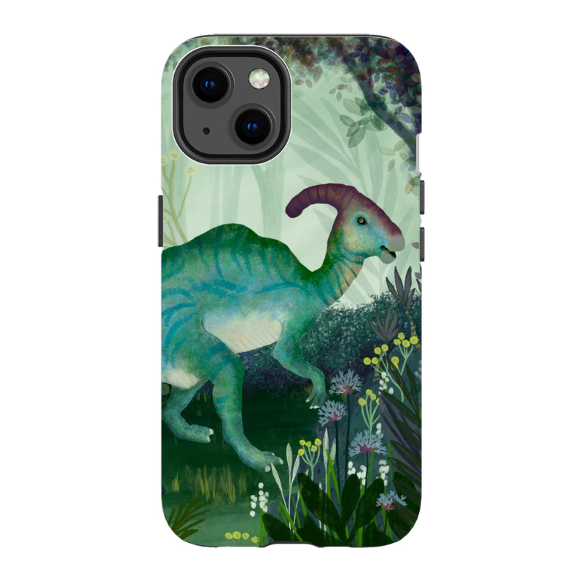 iPhone Tough Case - Dino Park III By Katherine Quinn