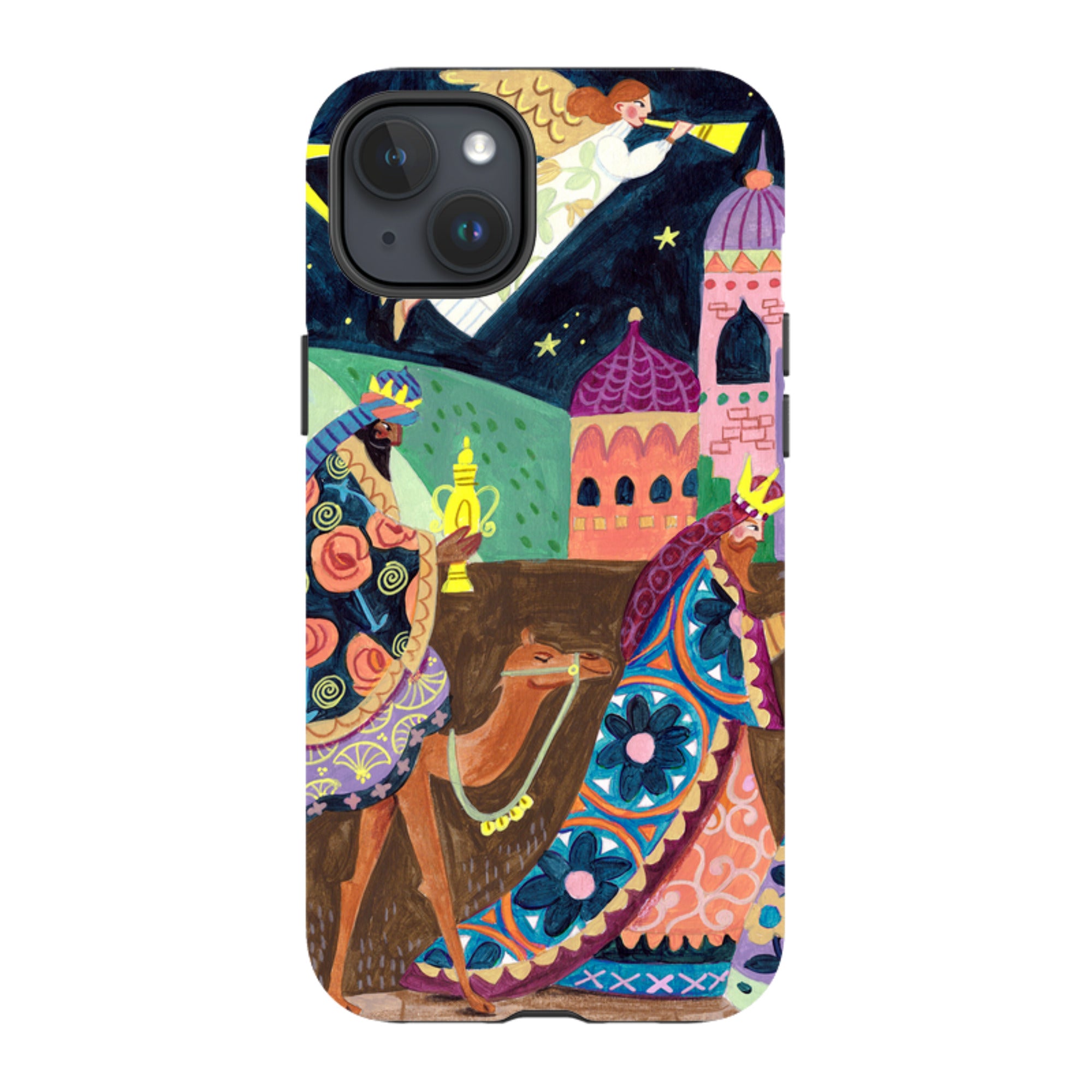 iPhone Tough Case - Wisemen By Caroline Bonne Muller