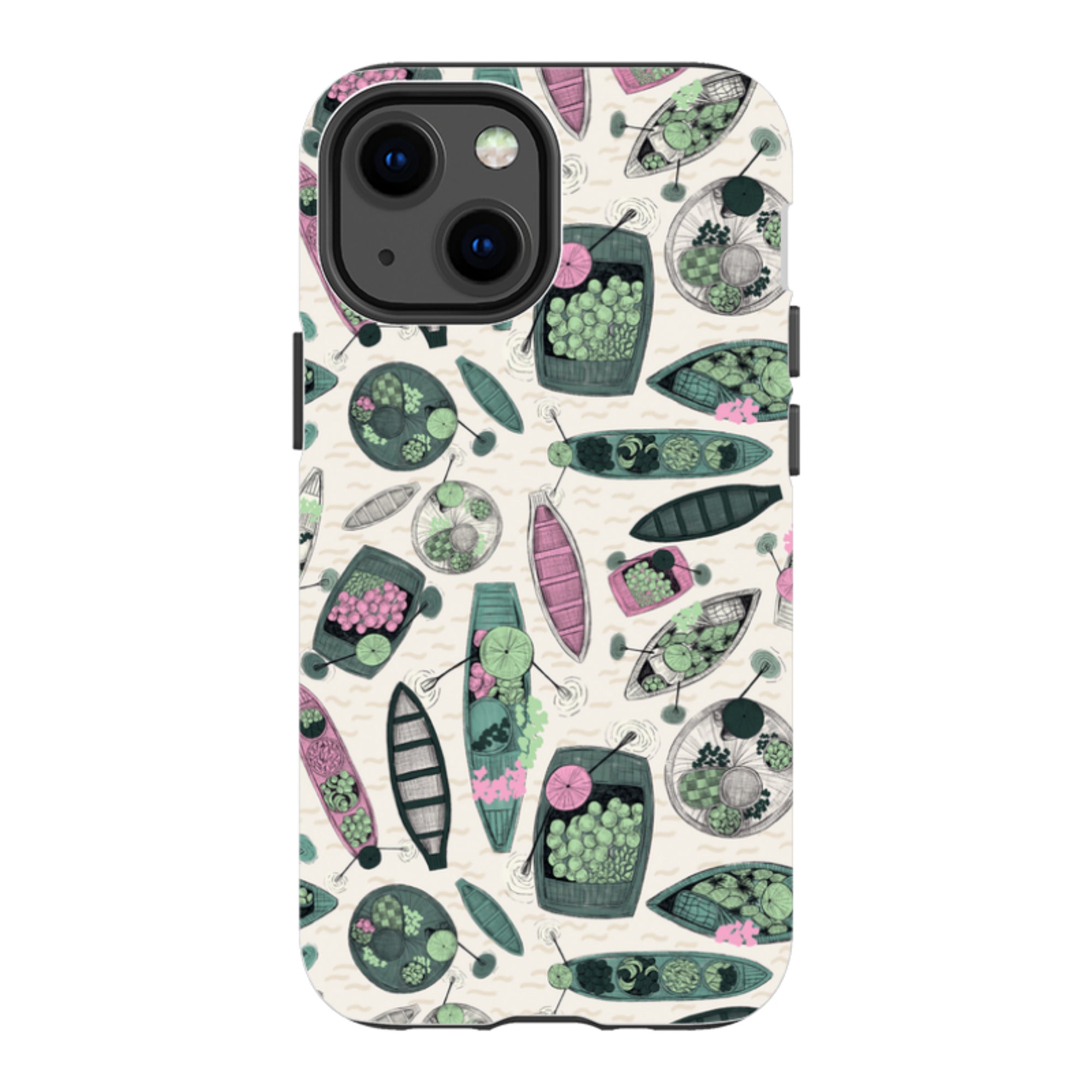 iPhone Tough Case - Floating Markets B By Jade Mosinski