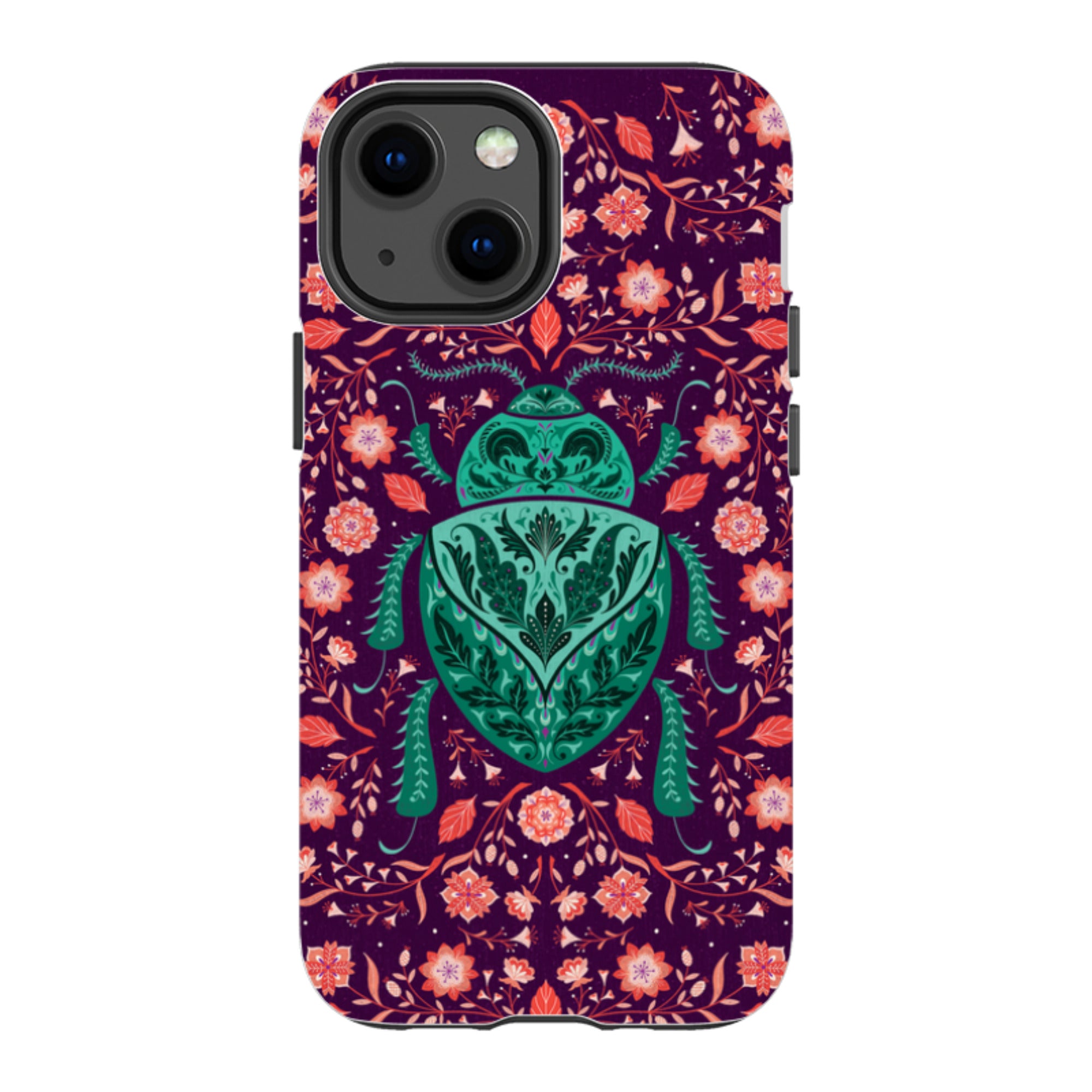 iPhone Tough Case - Beetle By Jenny Zemanek