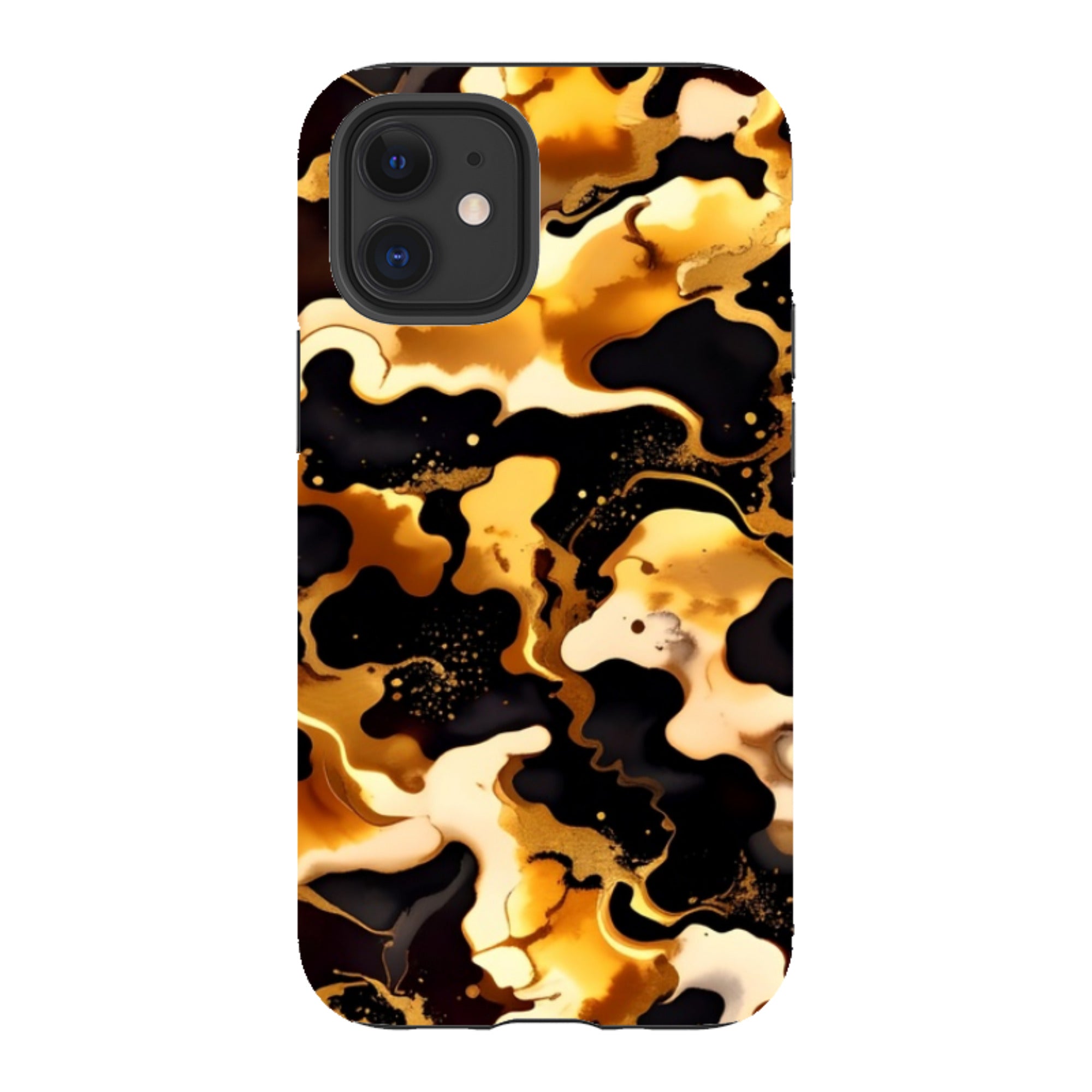 iPhone Tough Case - Fire Marble
