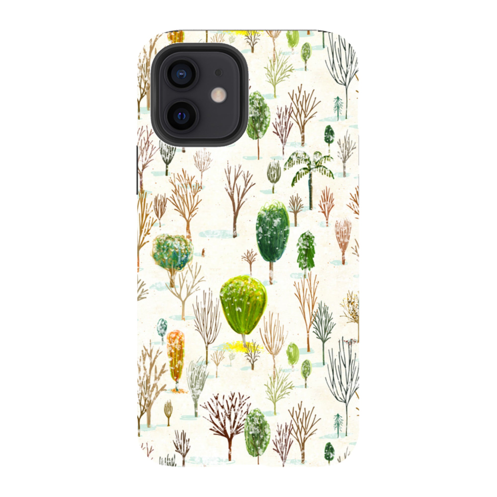 iPhone Tough Case - Winter In The Arboretum By Katherine Quinn