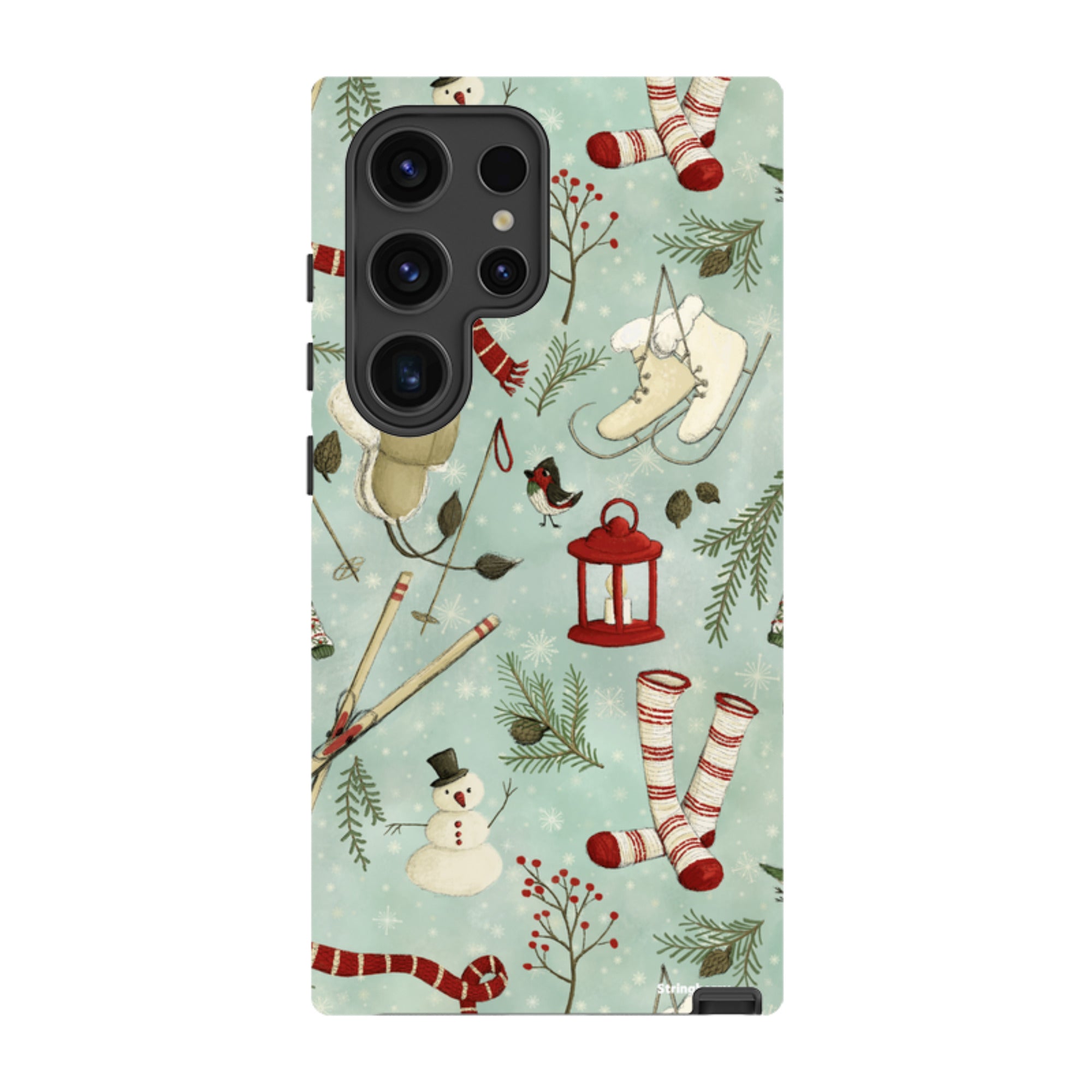 Samsung Tough Case - Winter Pattern By Maja Lindberg