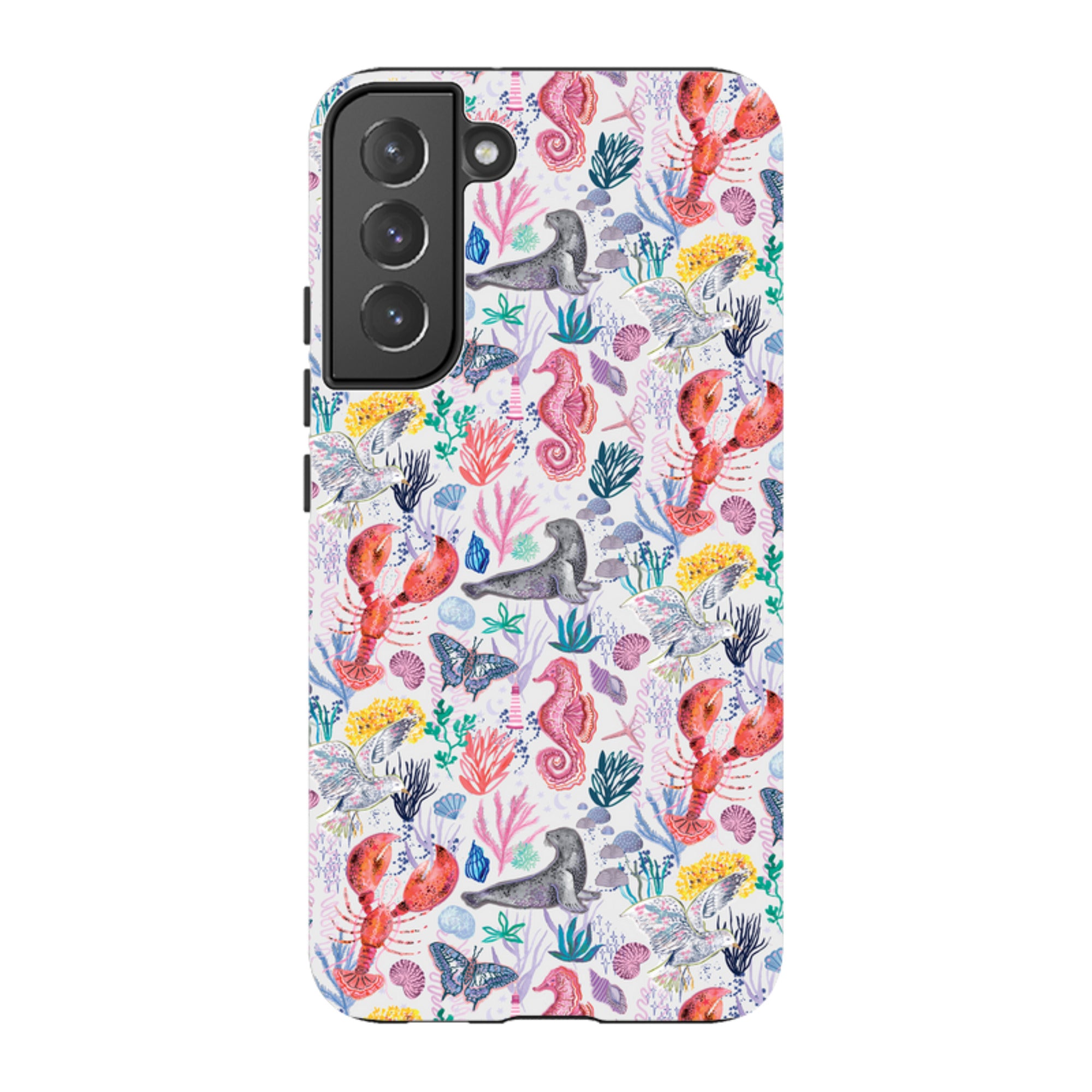 Samsung Tough  Case - Coastline Pattern D By Emma Frances Grant