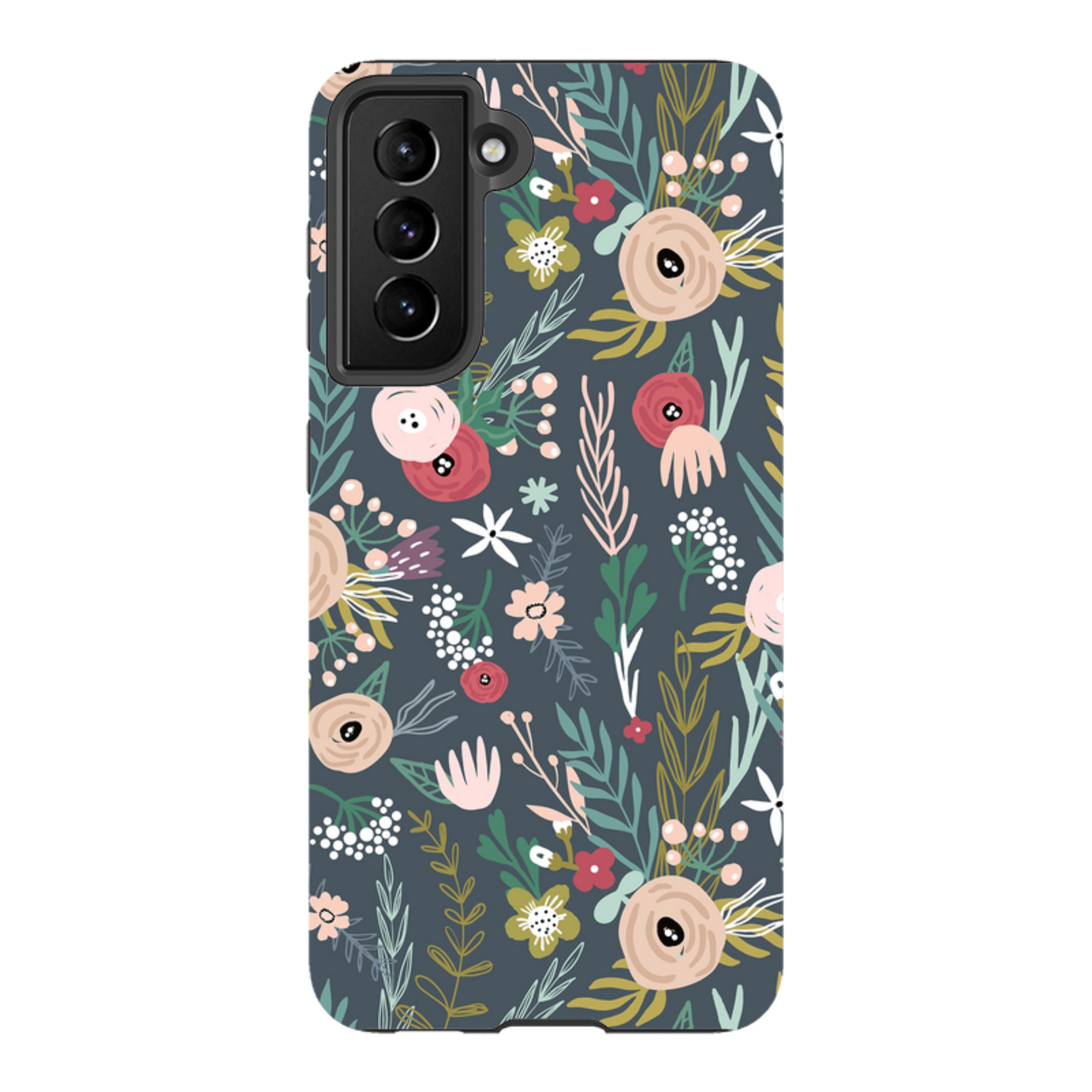 Samsung Tough Case - Winter Scandi Floral