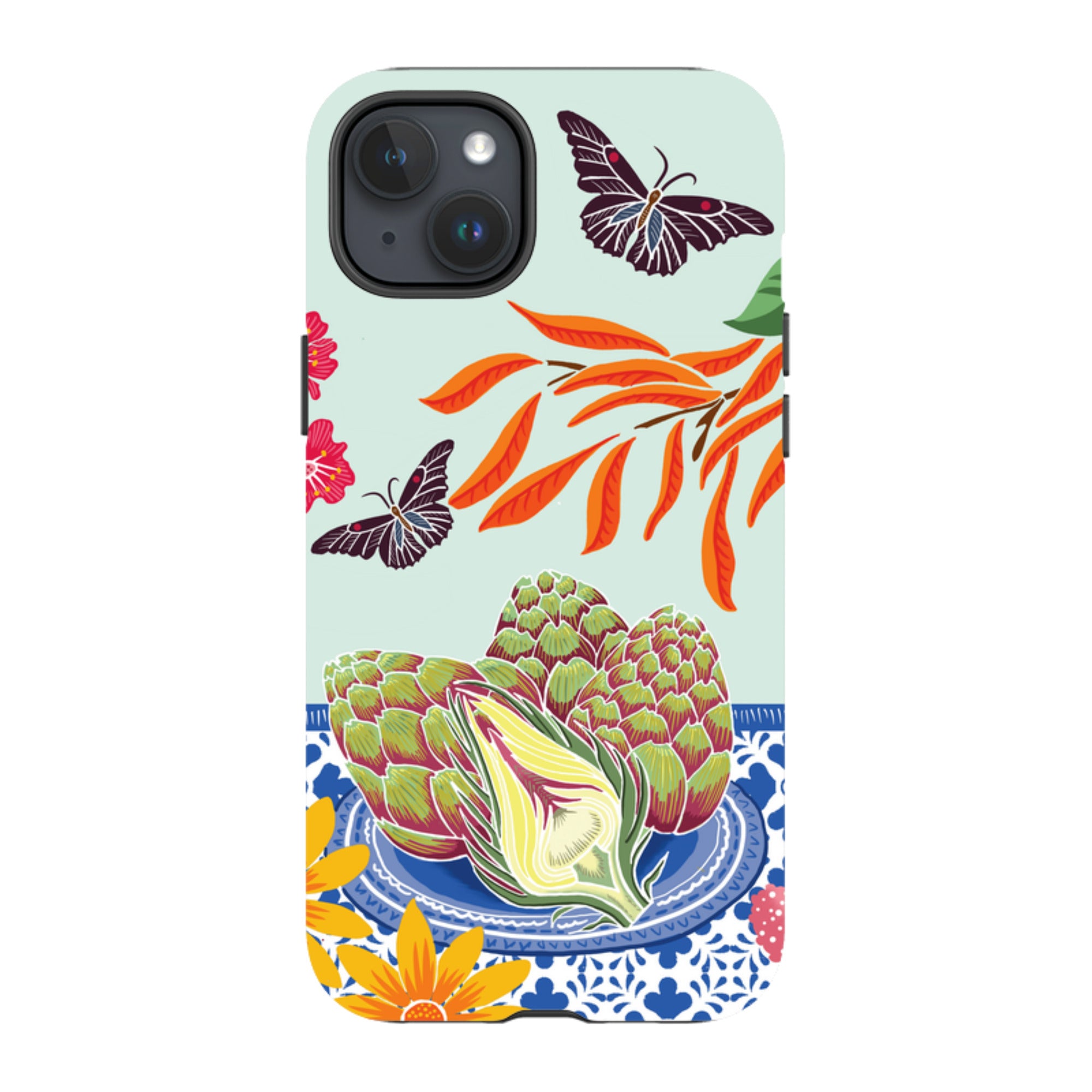 iPhone Tough Case - Artichokes By Kate Heiss