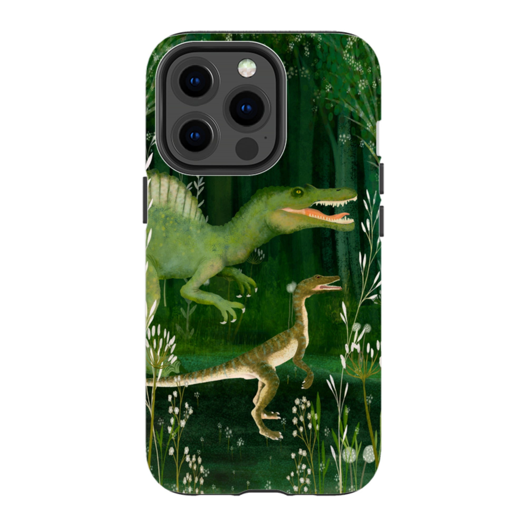 iPhone Tough Case - Dino Park II By Katherine Quinn