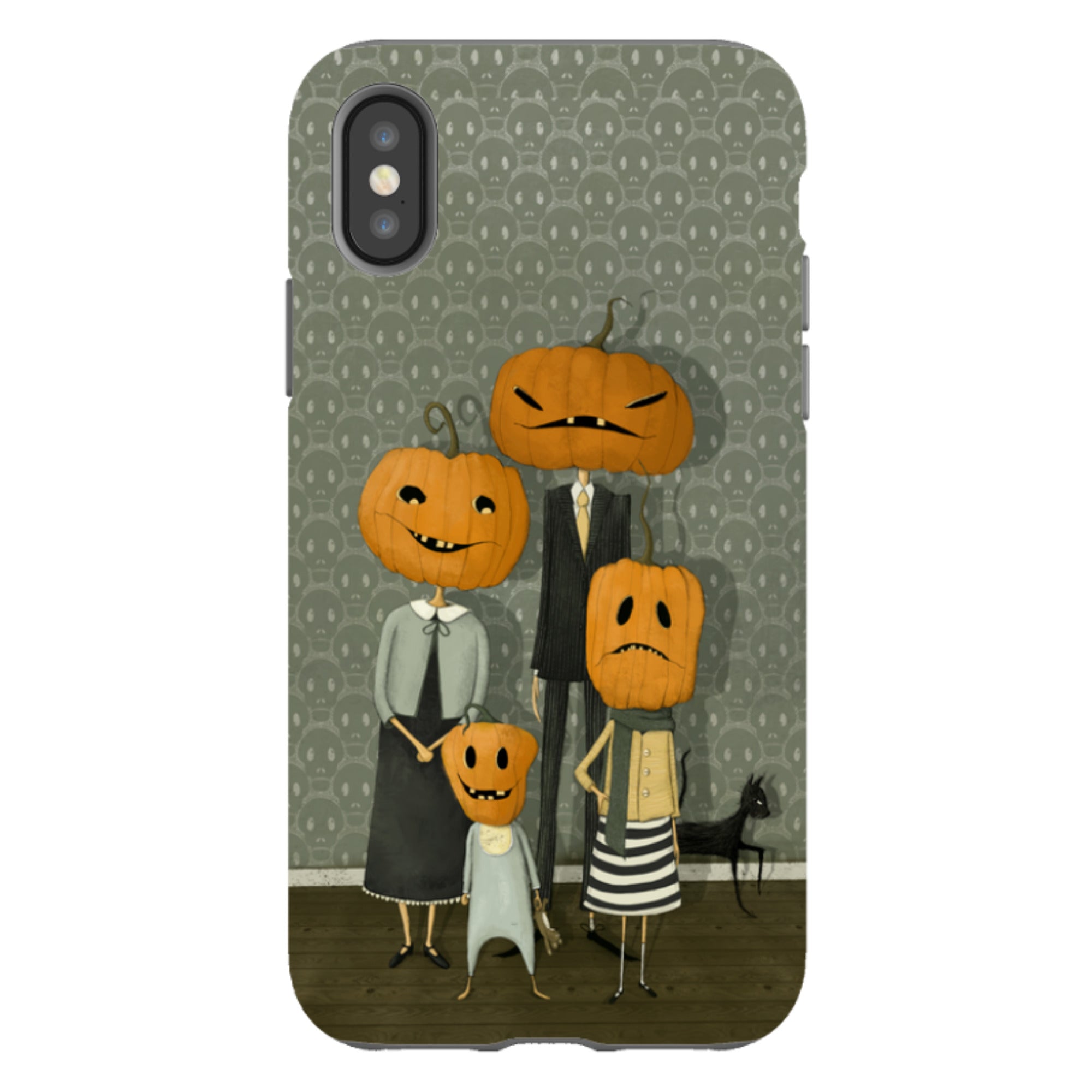 iPhone Tough Case - Pumpkin Family By Maja Lindberg