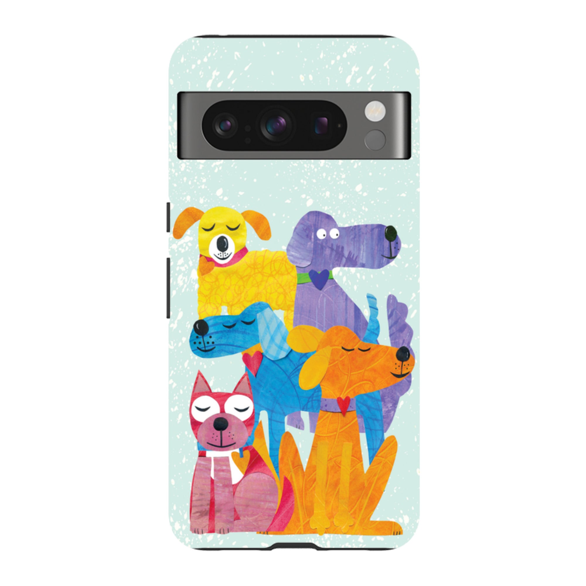 Google Tough Case - Patch Work Pups By Tracey English