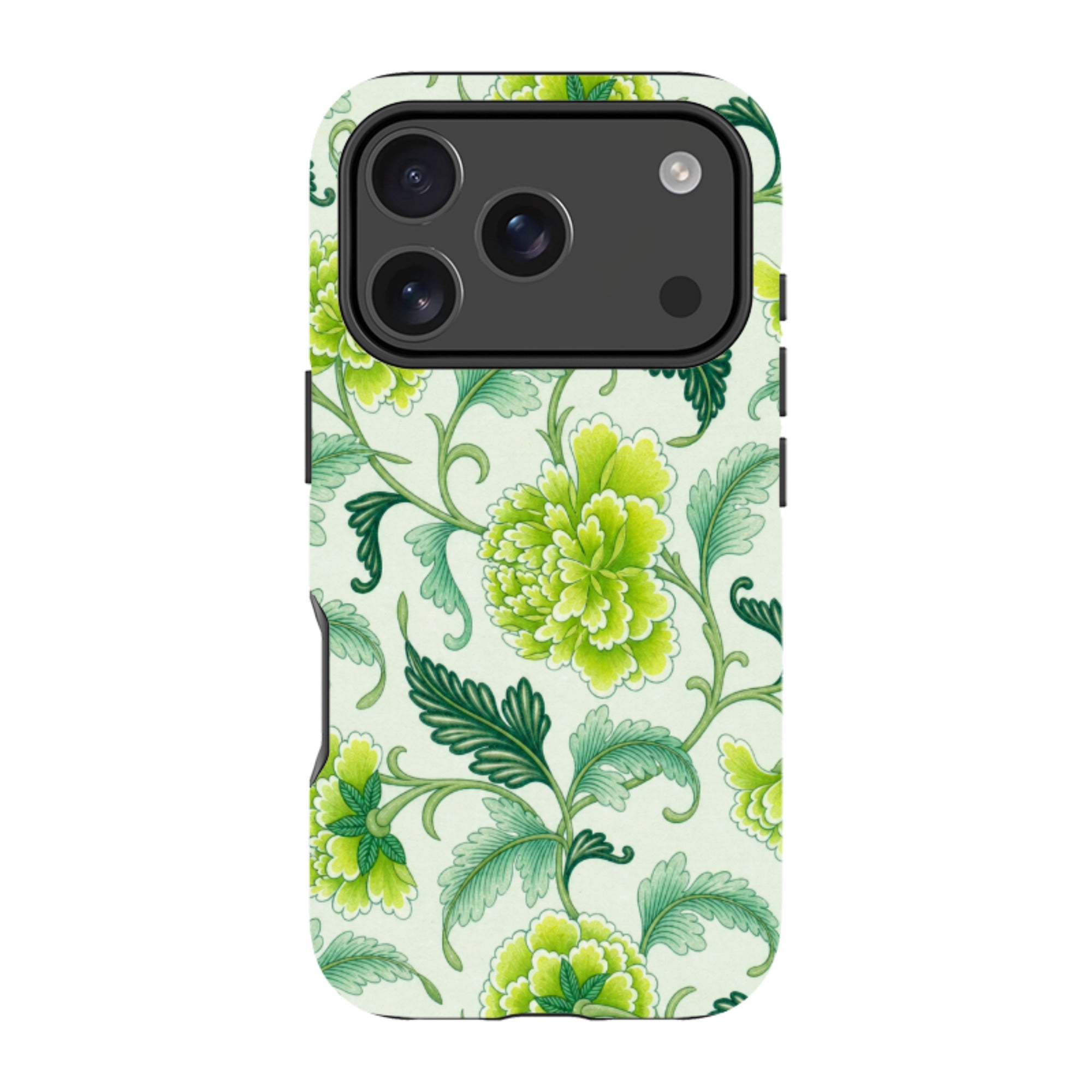 iPhone MagSafe Tough Case - Sage Green Chinoiserie