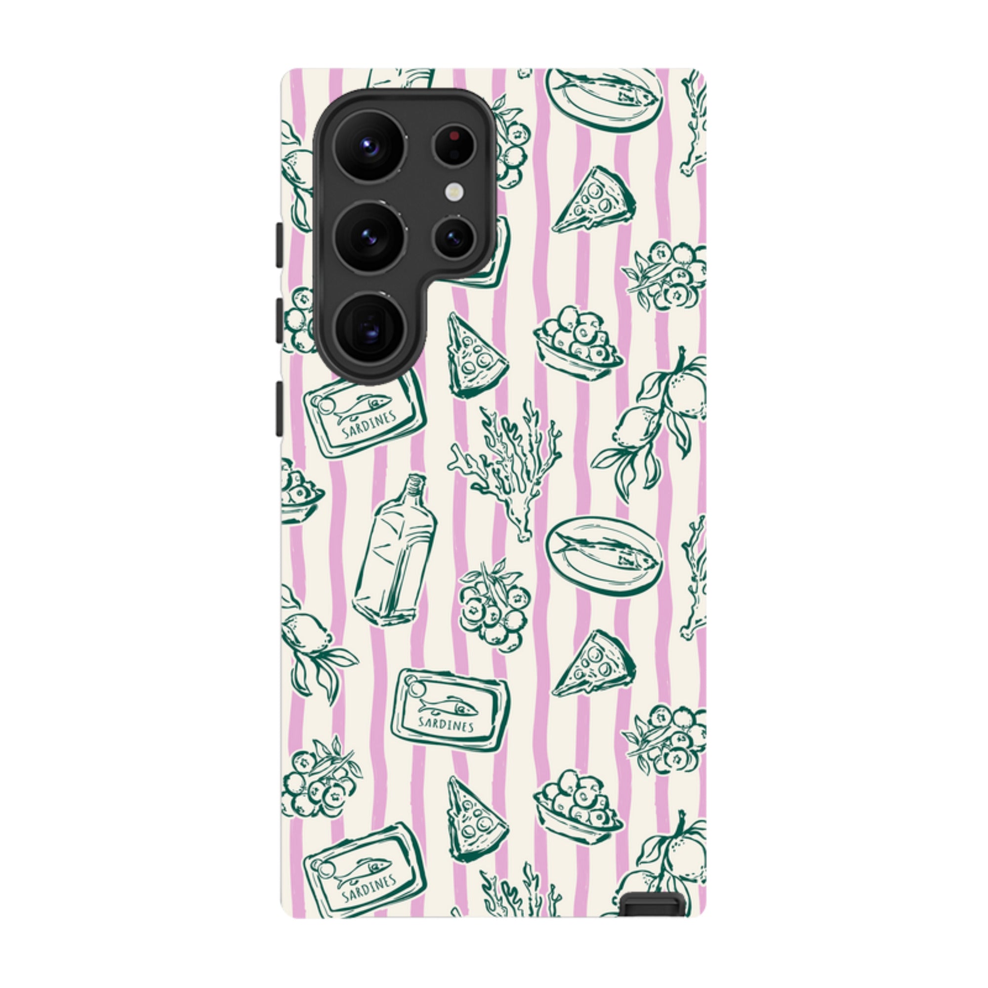 Samsung Tough Case - Sardines and Gin