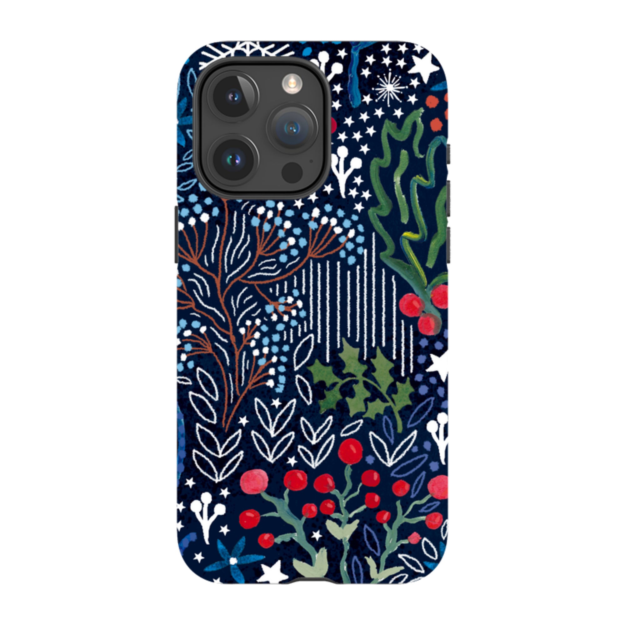 iPhone MagSafe Tough Case - Winter Flowers II By Emma Frances Grant