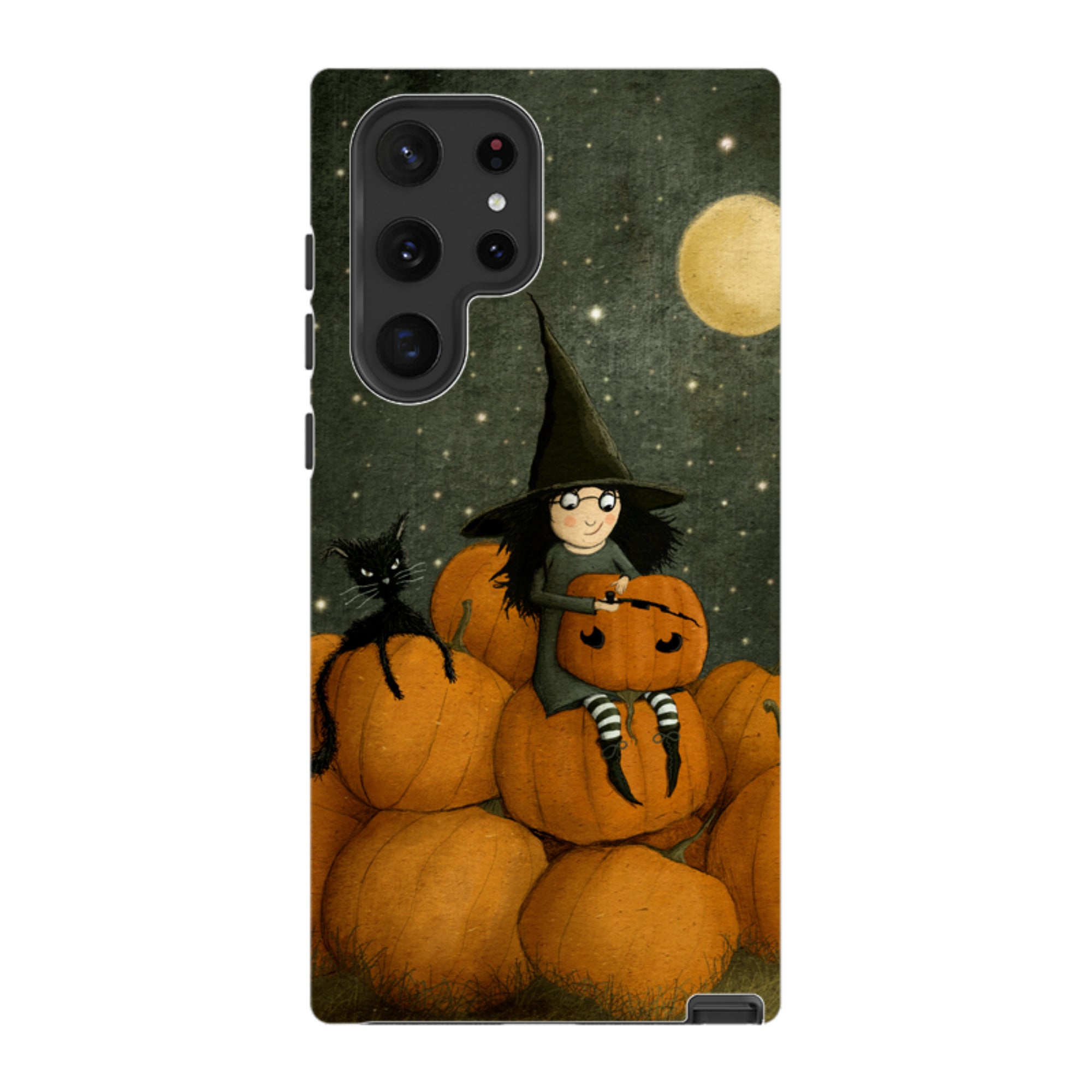Samsung Tough Case - Pumpkin Witch By Maja Lindberg