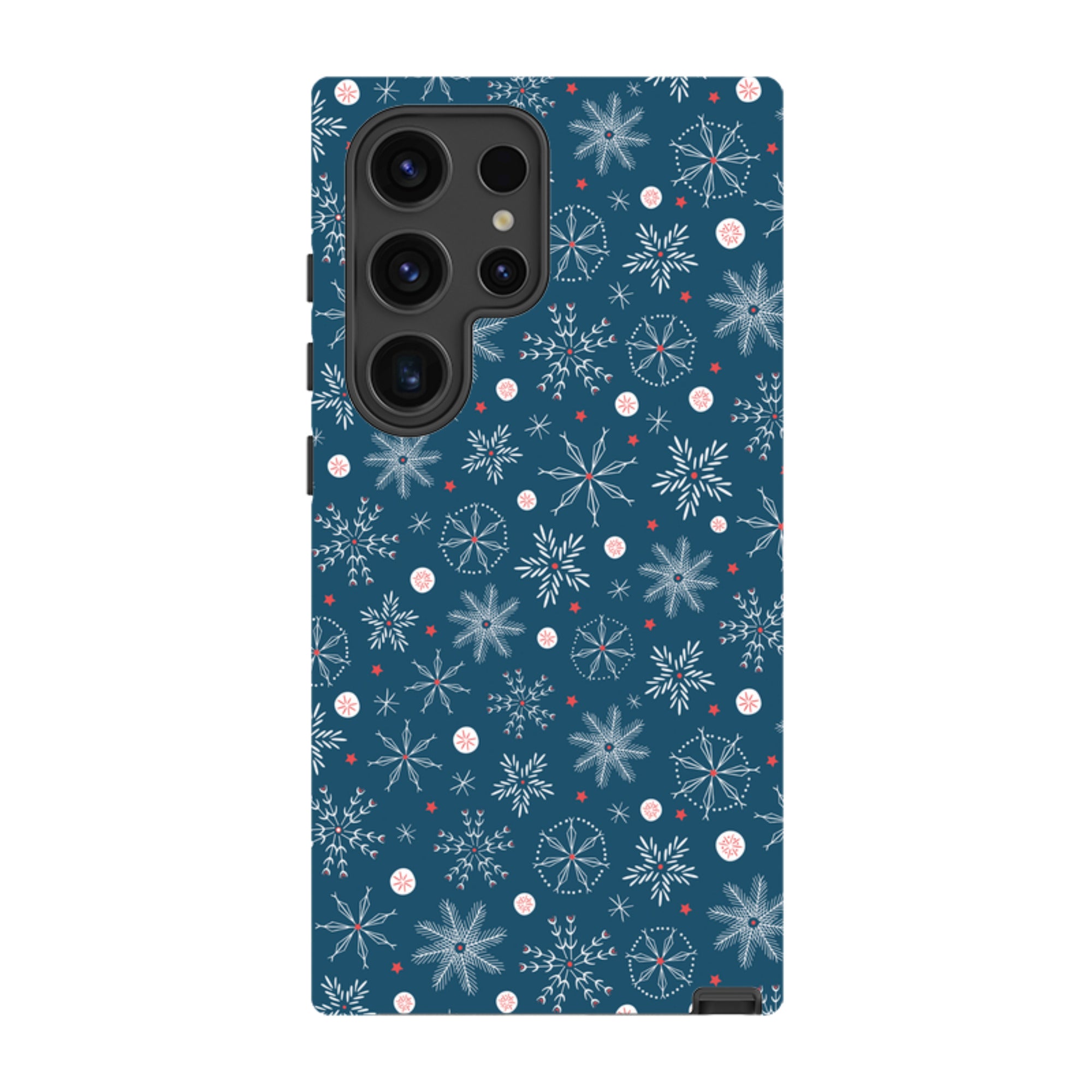Samsung Tough Case - Christmas Snowflakes By Ali Brookes