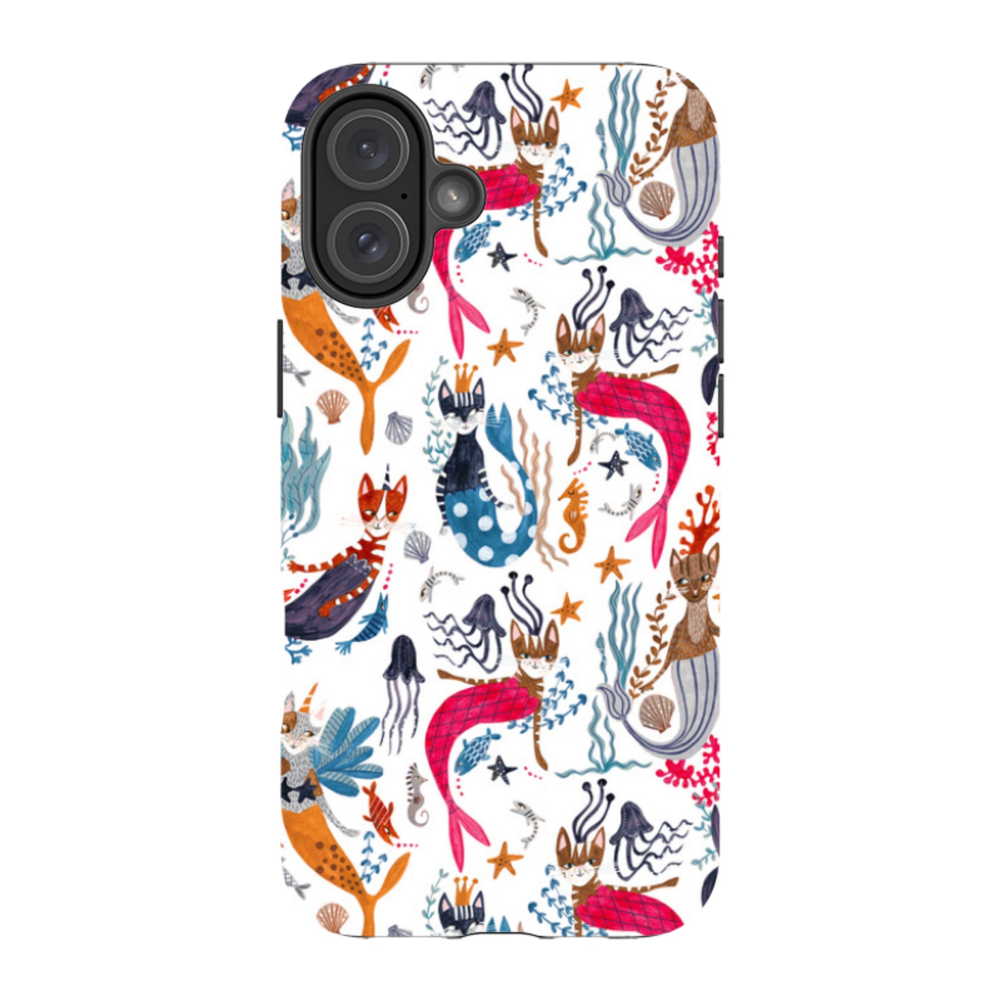 iPhone MagSafe Tough Case -  Cat-Fish By Caroline Bonne Muller