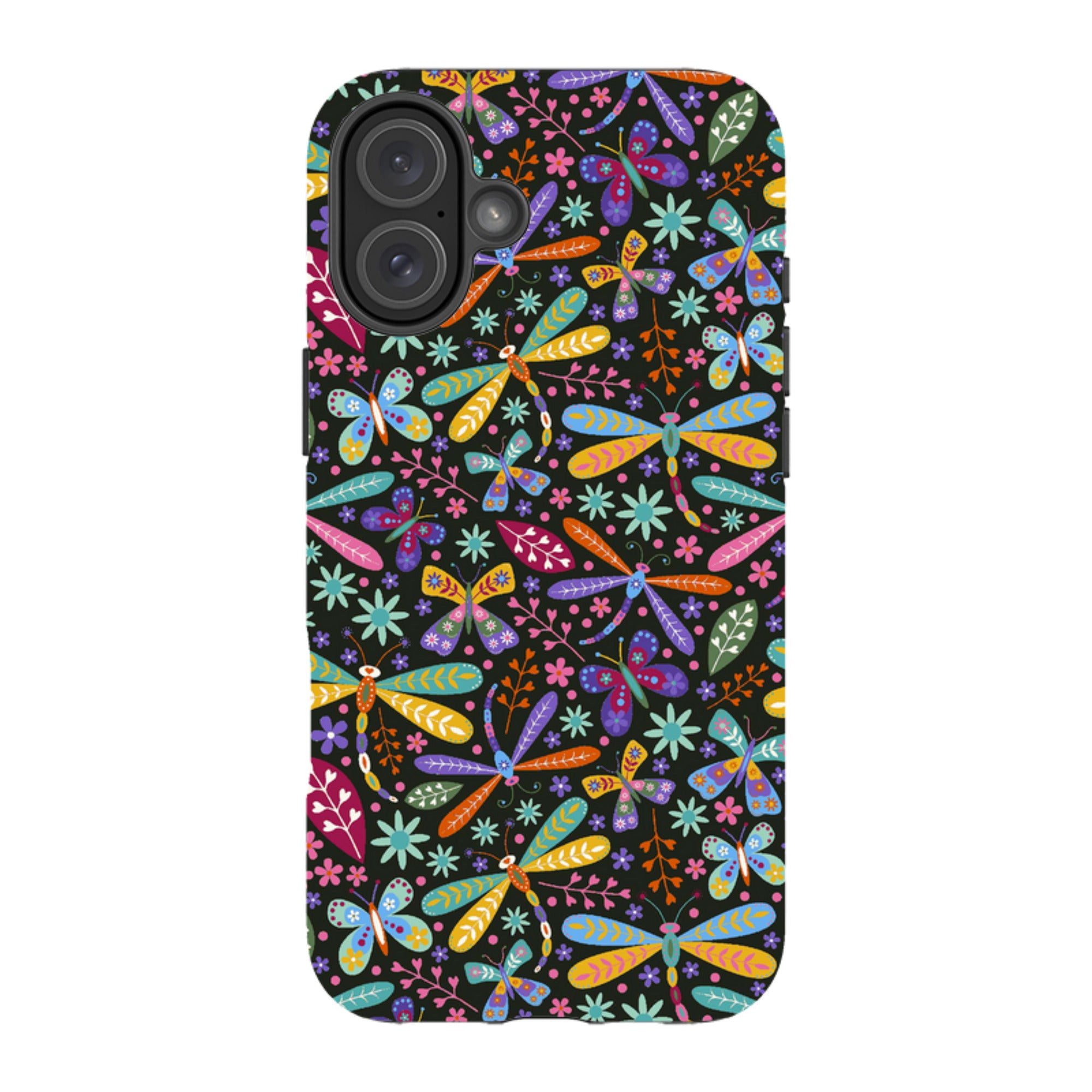 iPhone MagSafe Tough Case -  Dragonflies Multi By Suzy Taylor