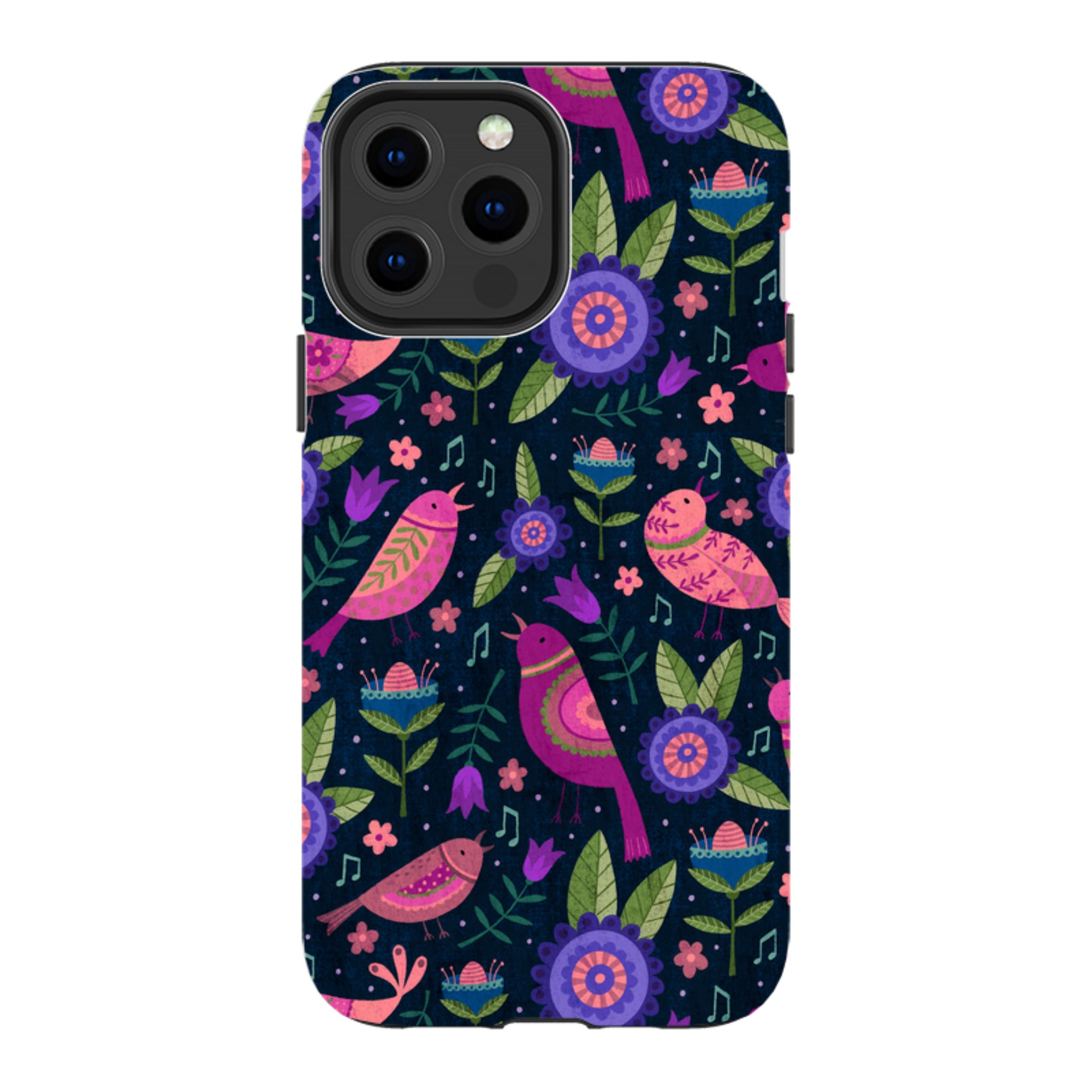 iPhone MagSafe Tough Case -  Bird Pattern VI By Suzy Taylor