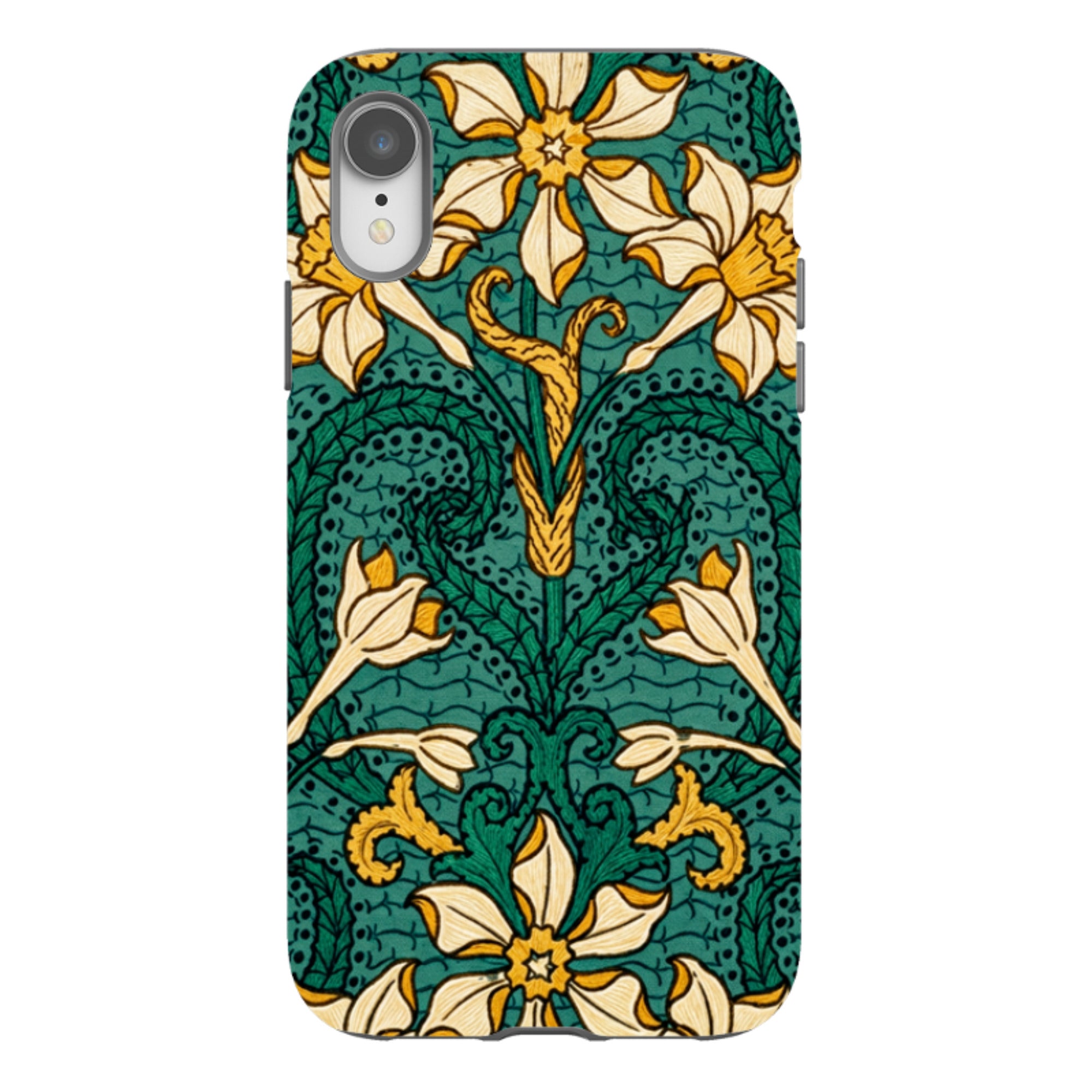 iPhone Tough Case - Nouveau Daffodil Floral