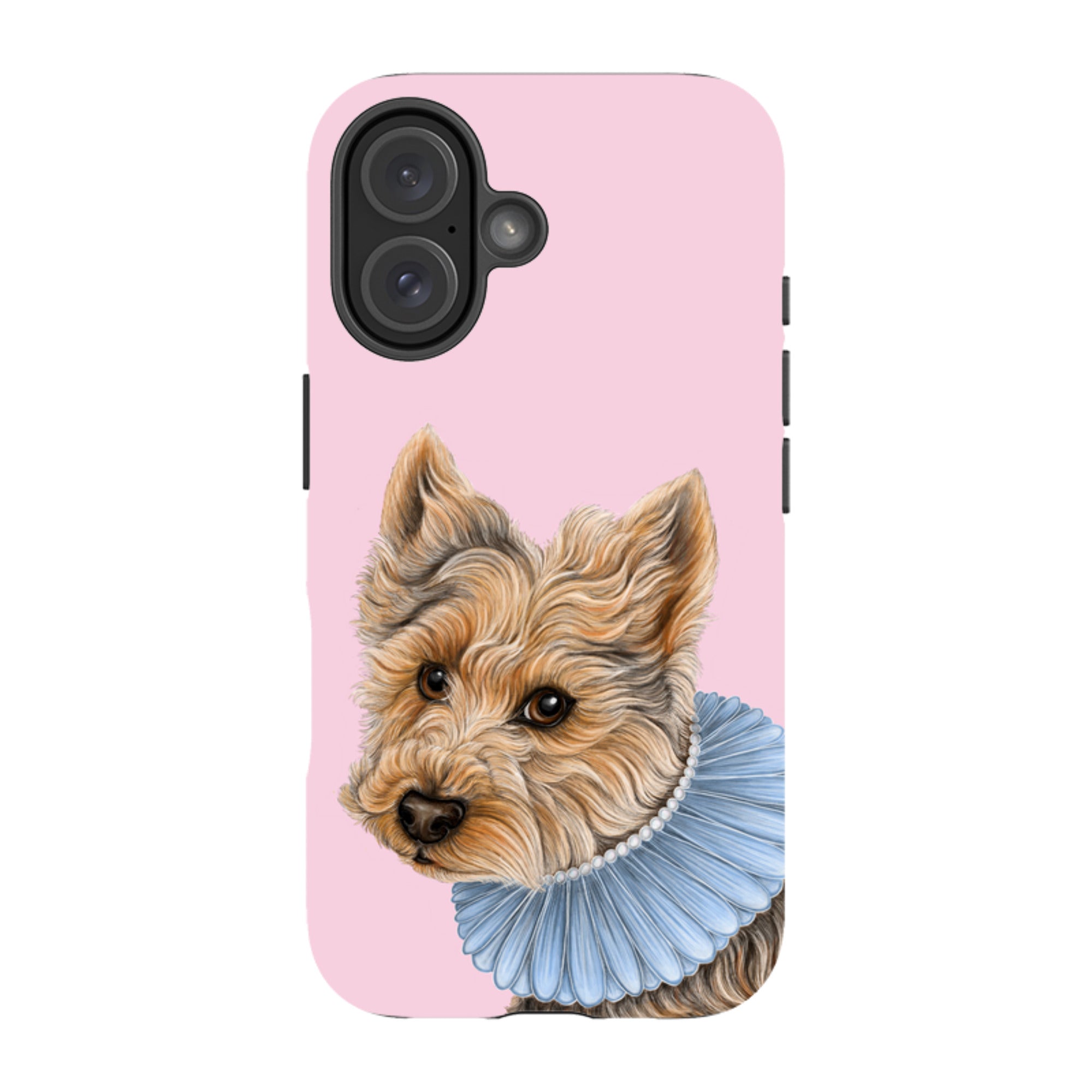 iPhone Tough Case - Yorkie 2 By Catherine Rowe