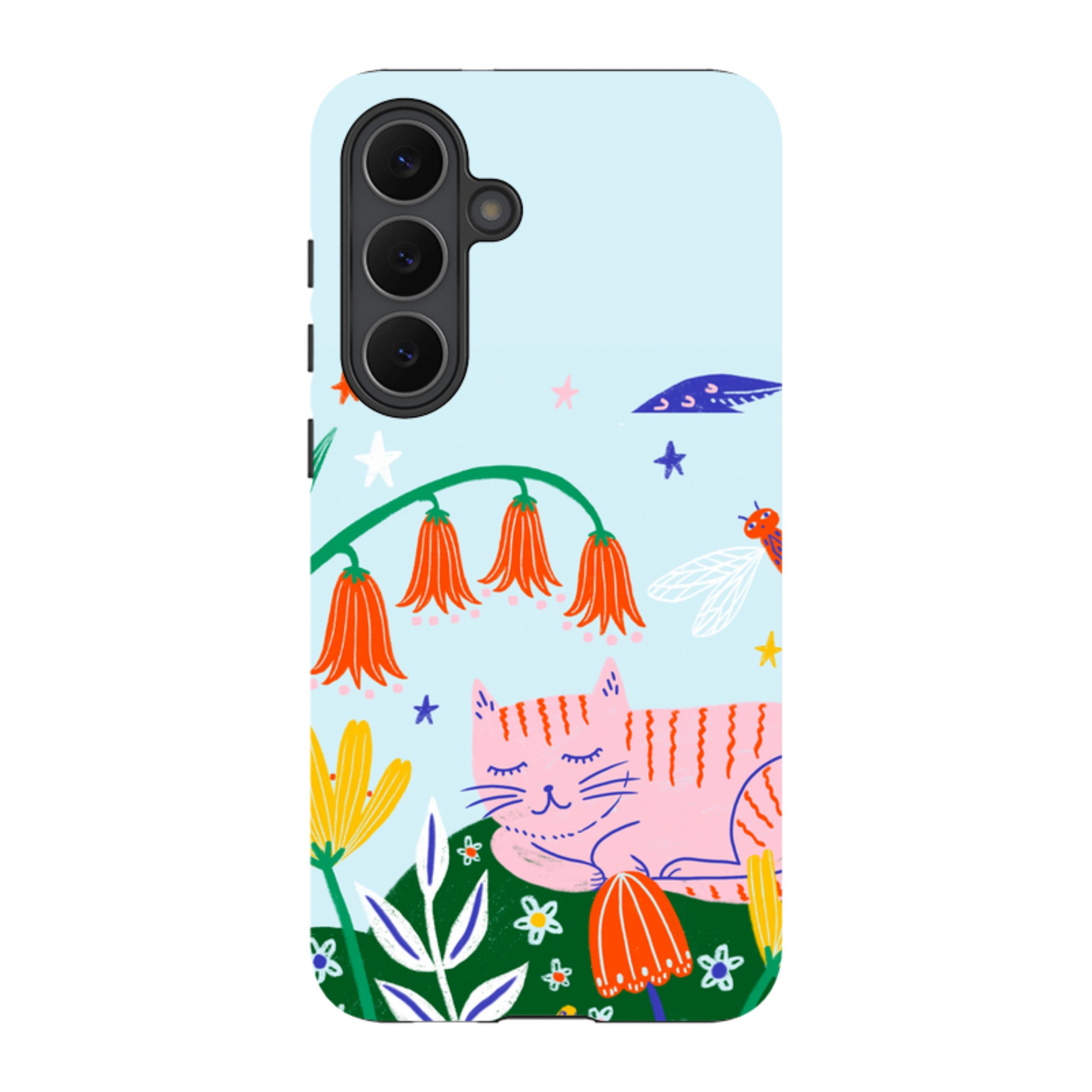 Samsung Tough Case - Cat By Lee Foster Wilson