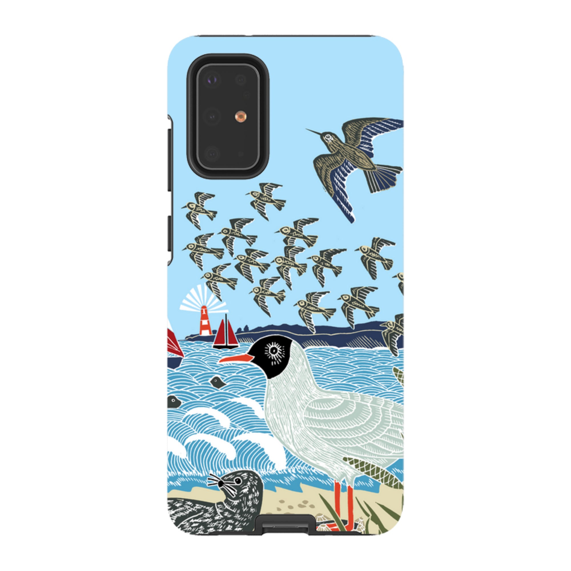 Samsung Tough  Case - Seagulls And Seals By Kate heiss