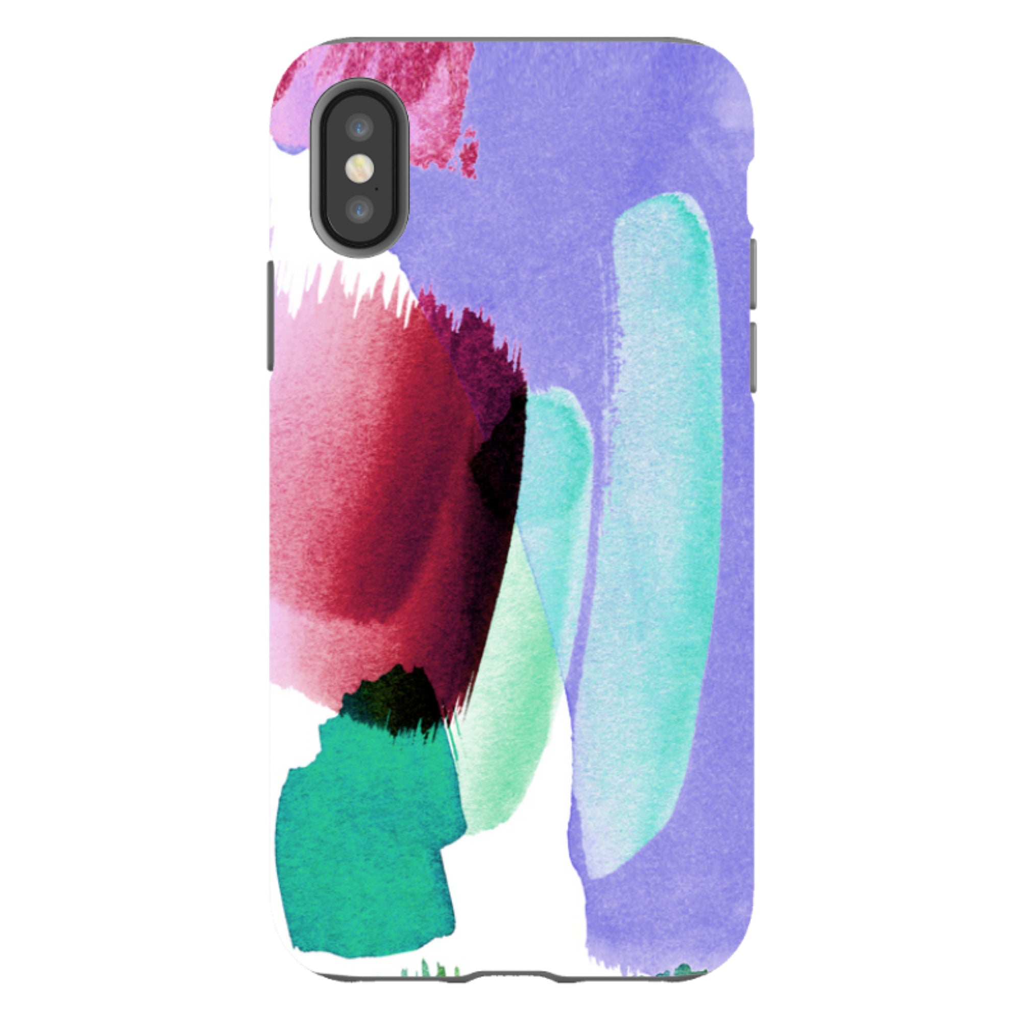 iPhone Tough Case - Watercolour Amethyst By Kitty Joseph