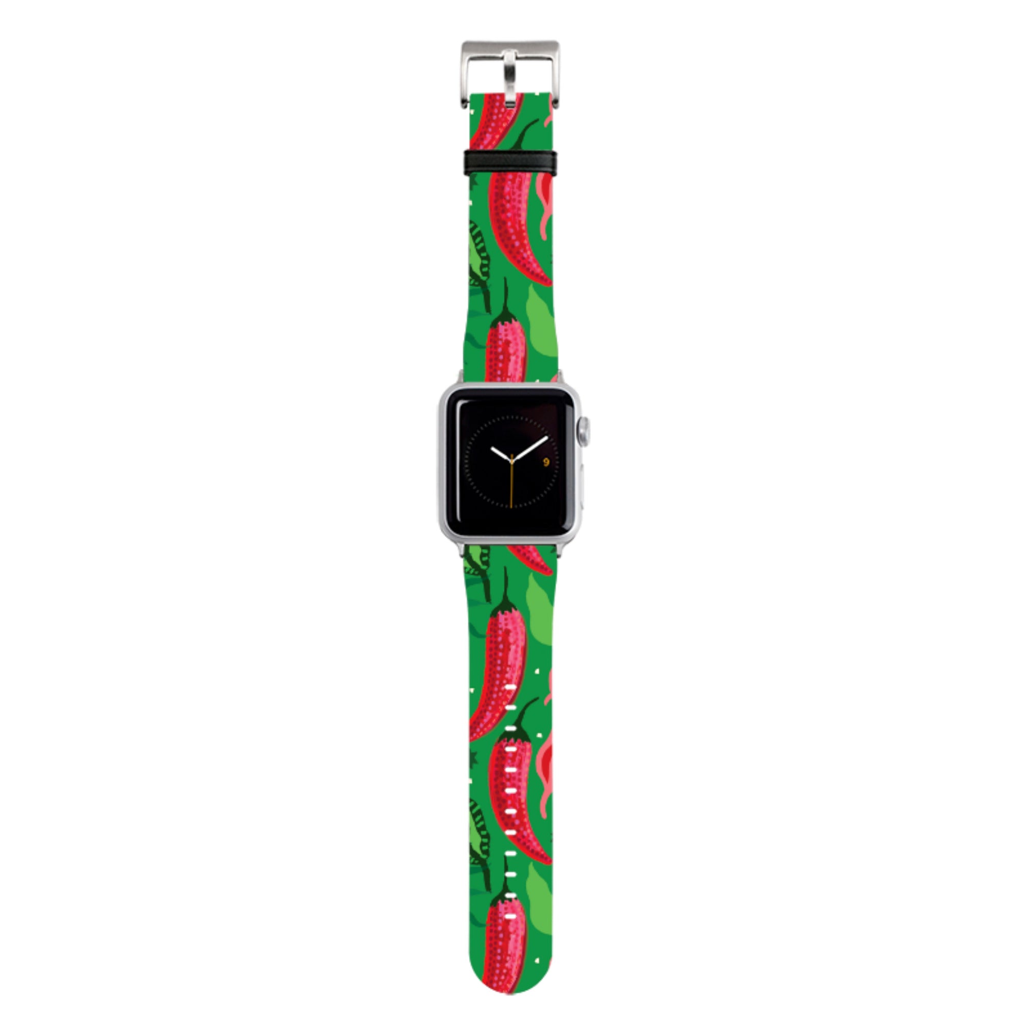 Chilli Cherry Apple Watch Strap By Emma Frances Grant