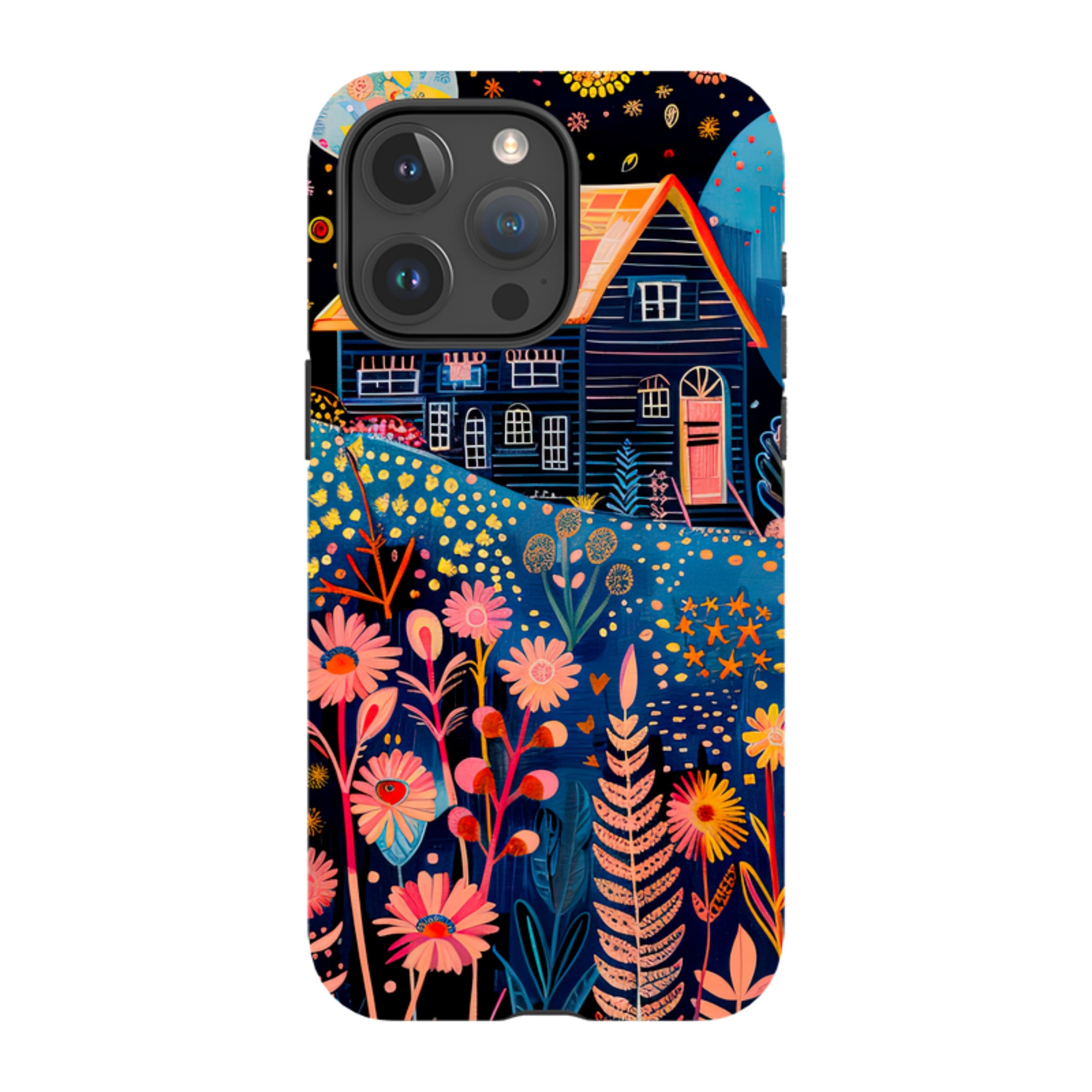 iPhone Case - Folk Art House V