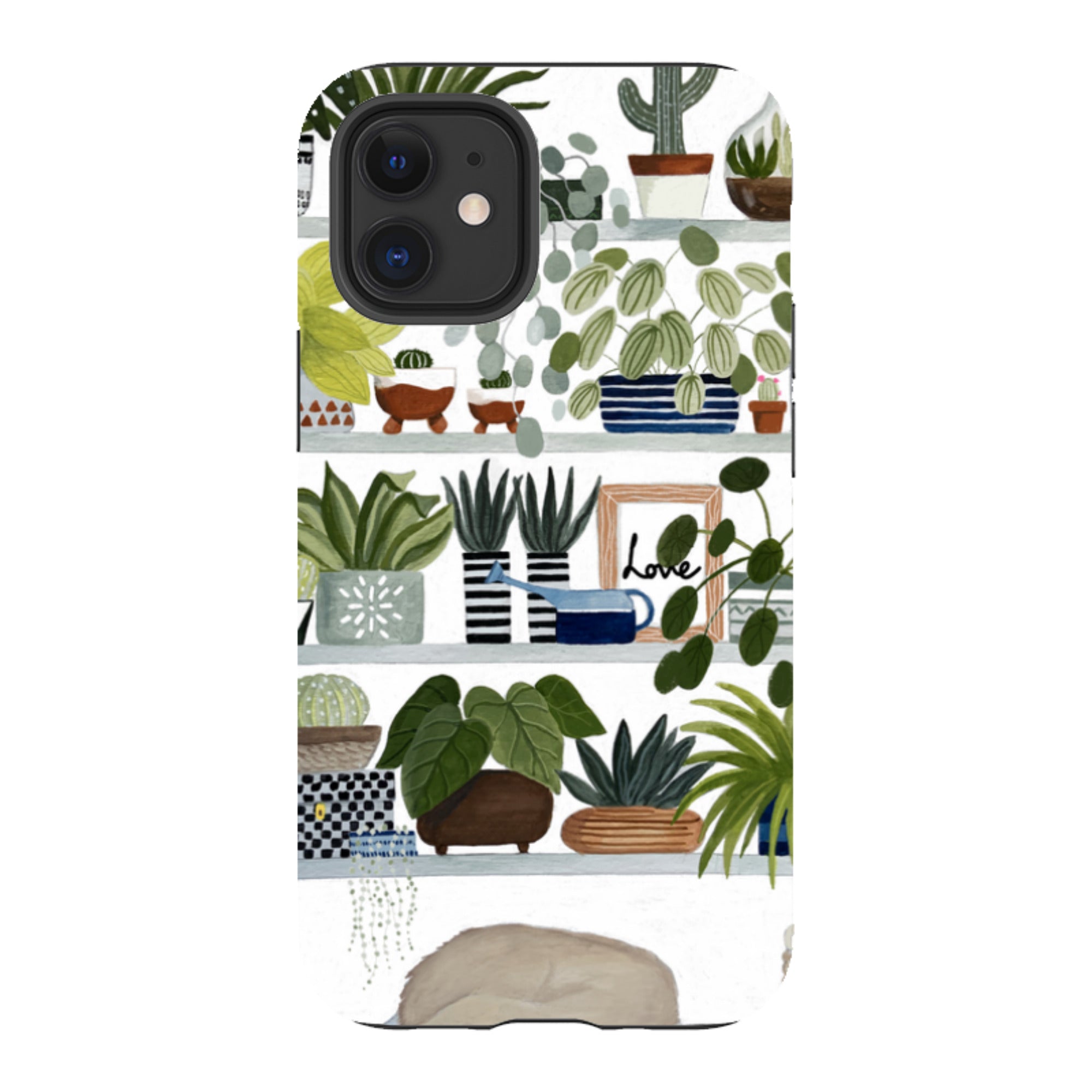 iPhone Tough Case - Plant Shelves By Bex Parkin