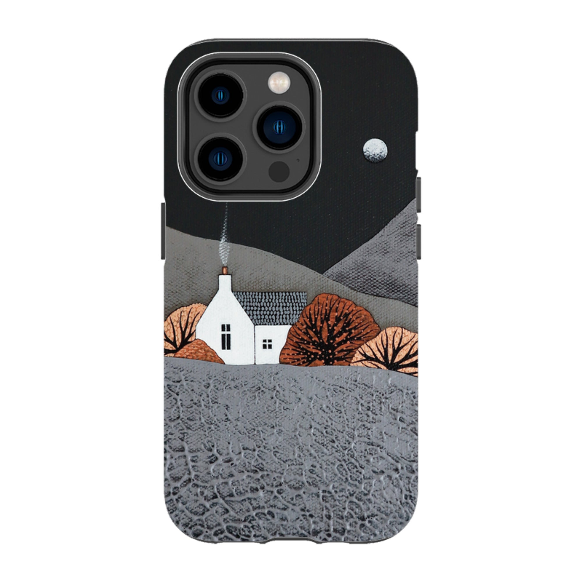 iPhone Tough Case - Last Embers Of The Bonfire By Natasha Newton