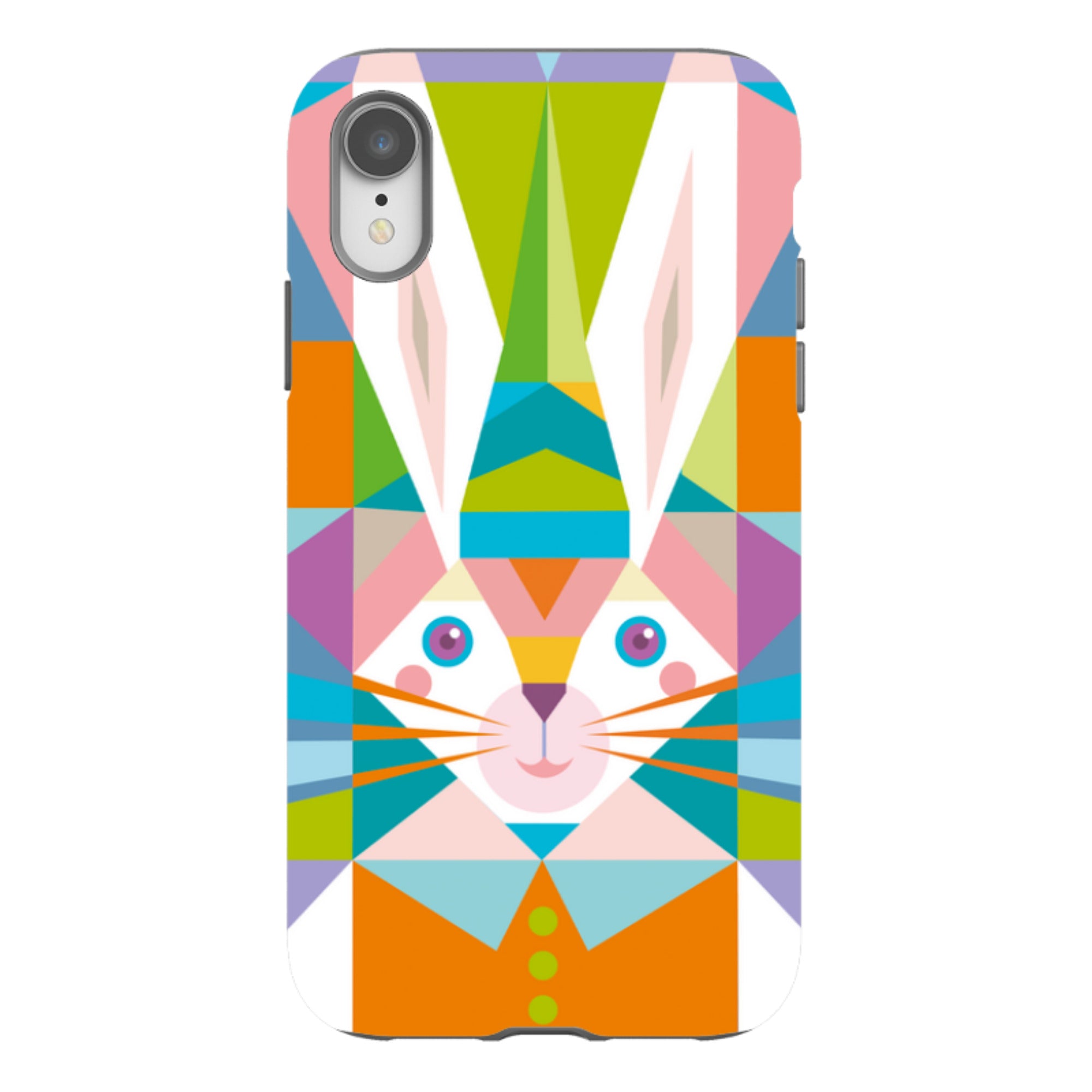 iPhone Tough Case - Bunny By Patternistas