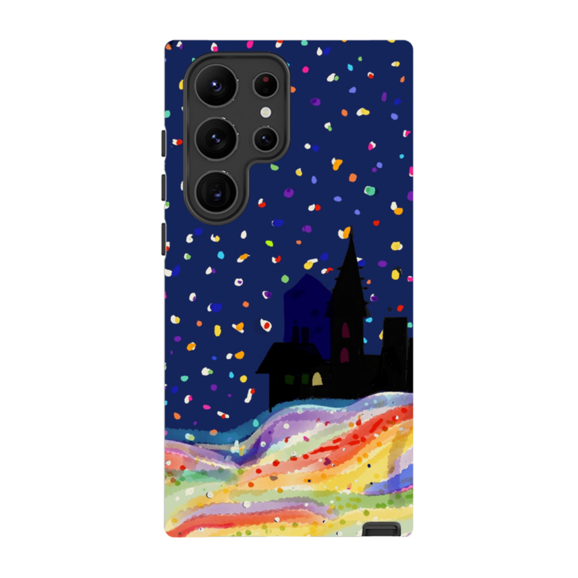 Samsung Tough Case - Rainbow Snow By Sarah Campbell