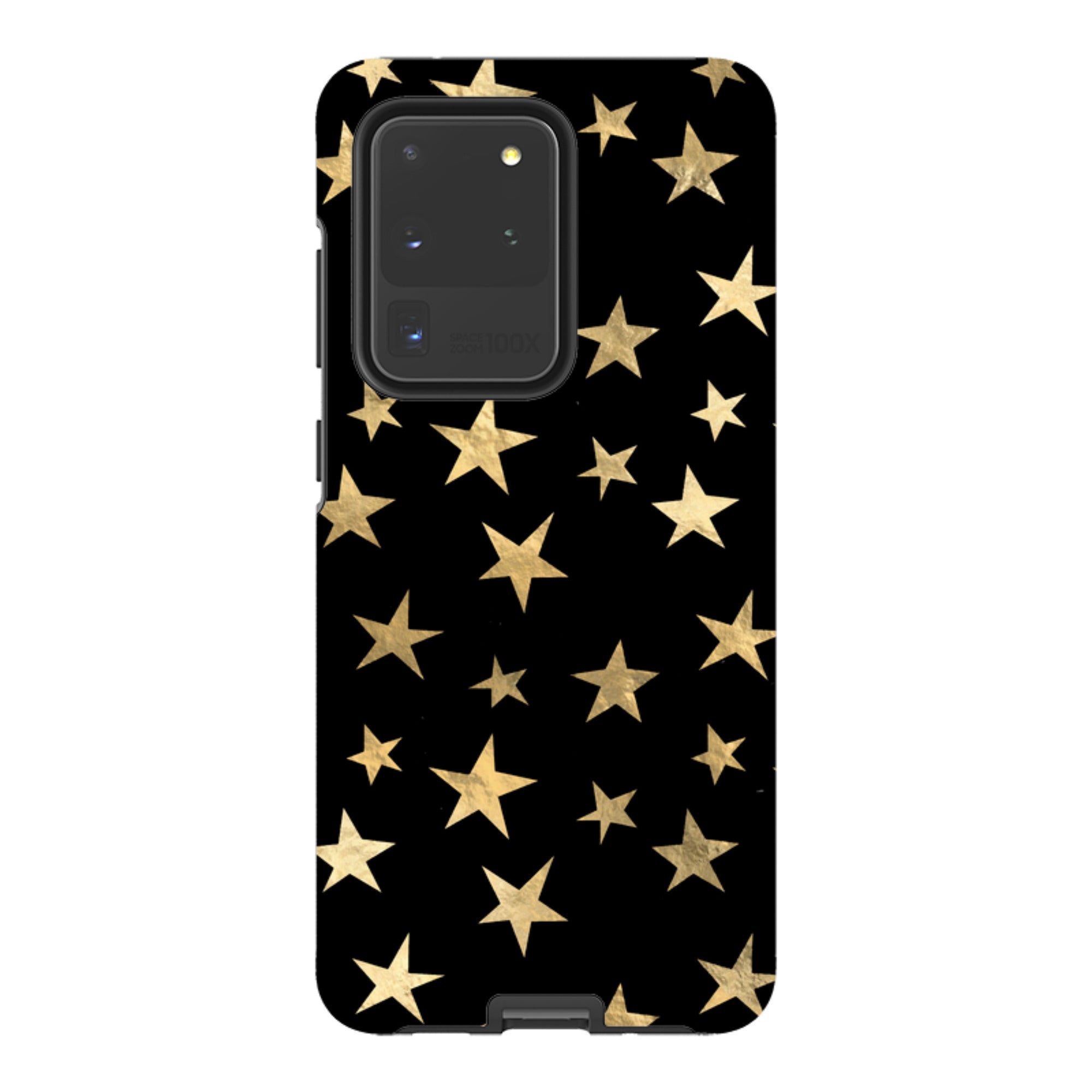 Samsung Tough Case - Black and Gold Stars