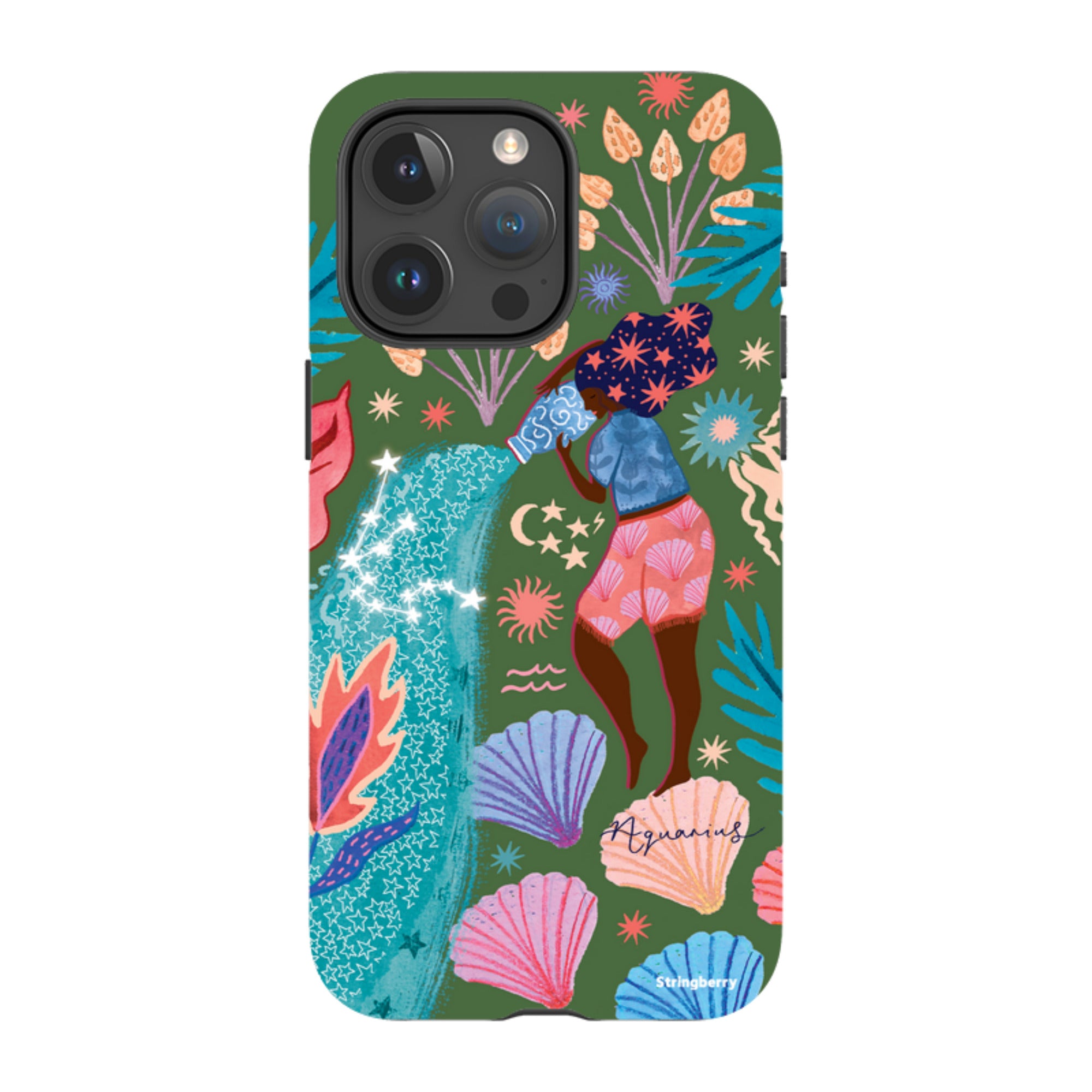 iPhone Tough Case - Aquarius By Emma Frances Grant