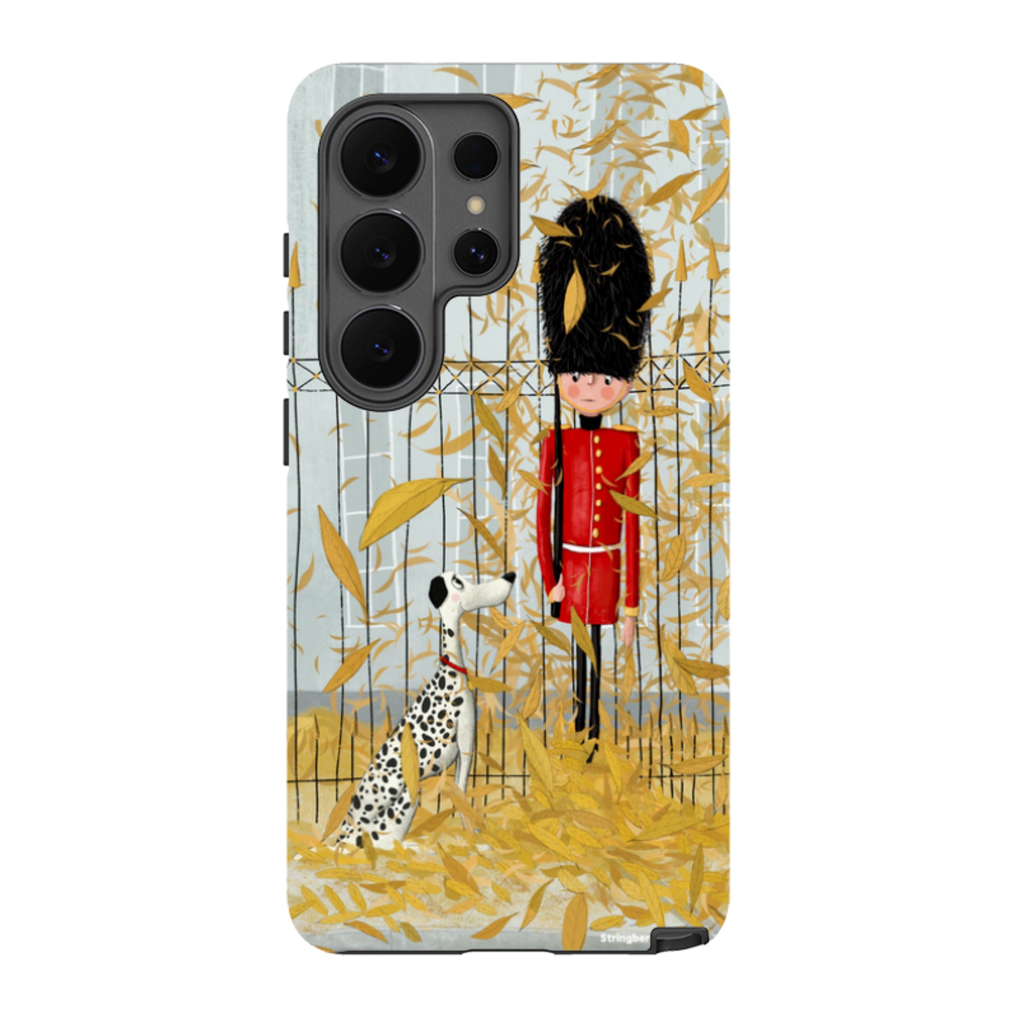Samsung Tough Case - London In Leaves By Maja Lindberg