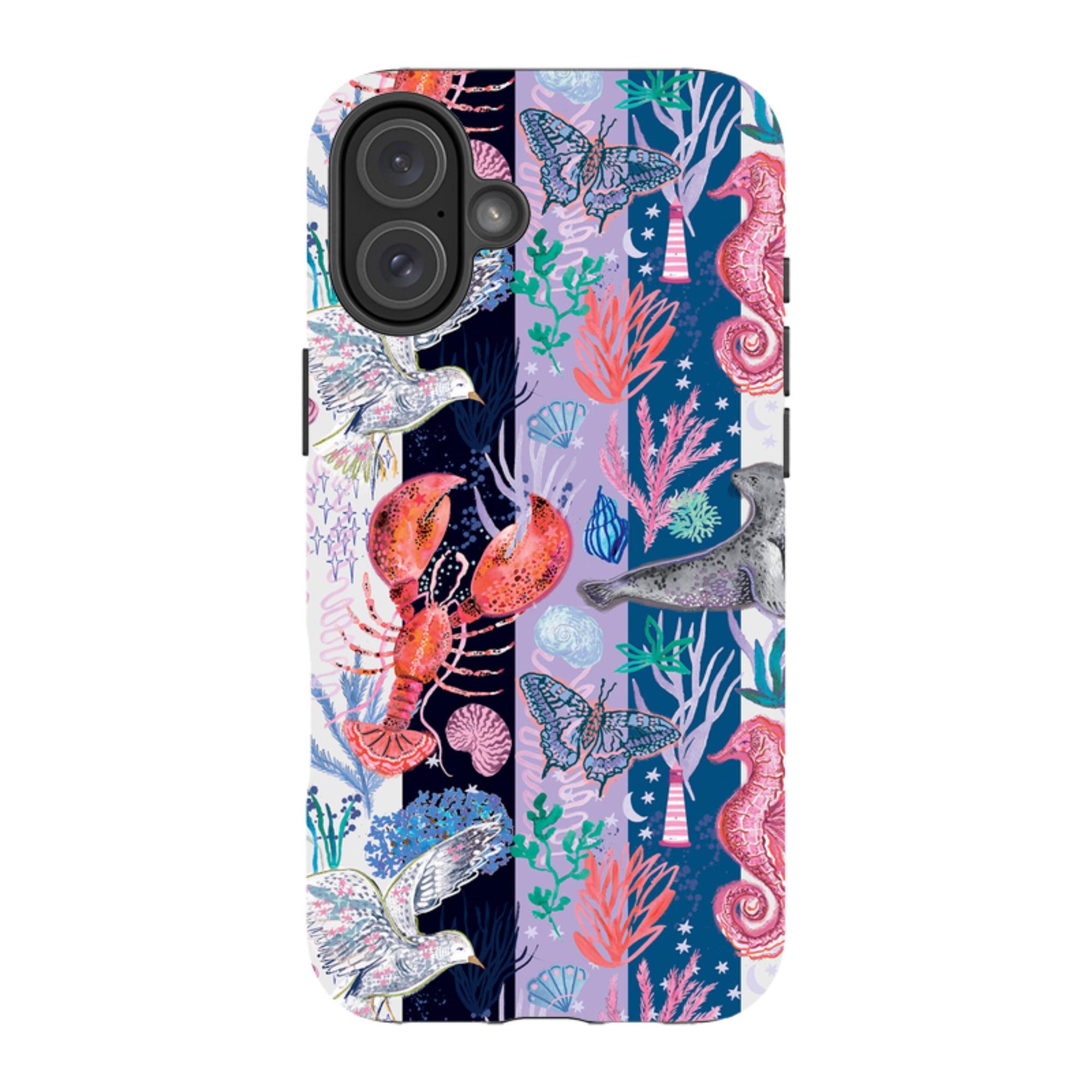 iPhone Case - Coastal Calling Stripe II By Emma Frances Grant