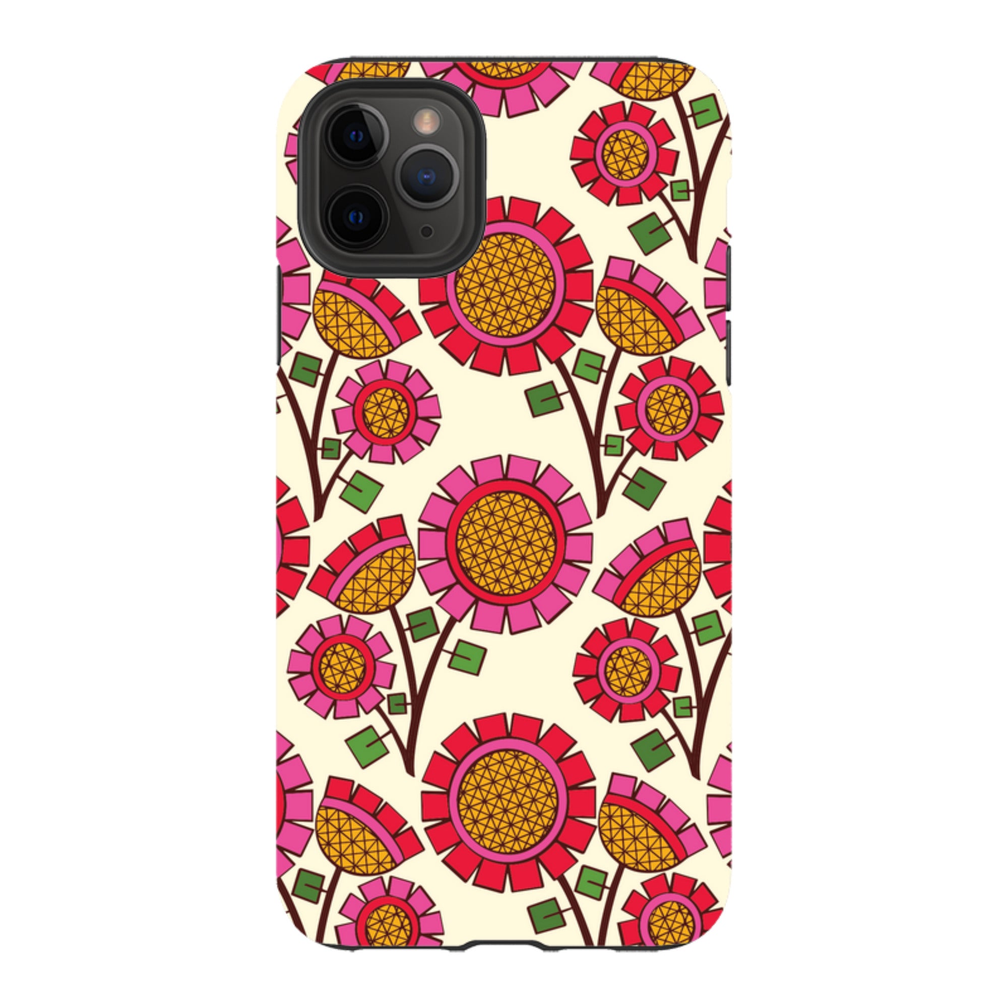 iPhone Tough Case - Pop Flower By Amelia Bowman